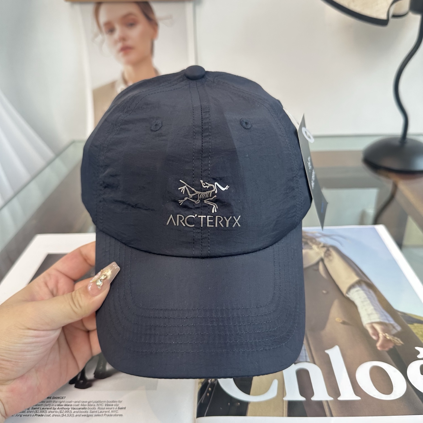 ARCTERYX SMALL BIRD HAT 始祖鸟弯檐棒球帽轻量帽子防晒帽遮阳帽情侣款SMALL B