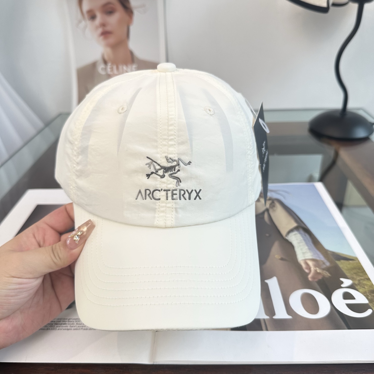 ARCTERYX SMALL BIRD HAT 始祖鸟弯檐棒球帽轻量帽子防晒帽遮阳帽情侣款SMALL B