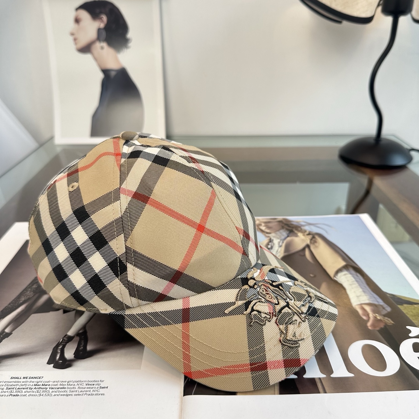 巴宝莉BURBERRY官网同步上线 韩版新款英伦风定制款1:1原单品质 男女通用棒球帽 美邦工艺 高版品
