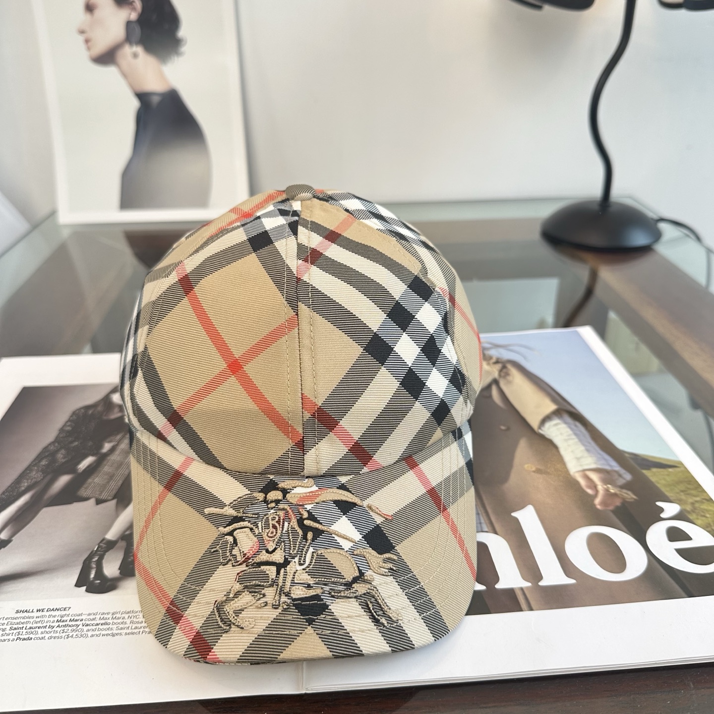 巴宝莉BURBERRY官网同步上线 韩版新款英伦风定制款1:1原单品质 男女通用棒球帽 美邦工艺 高版品