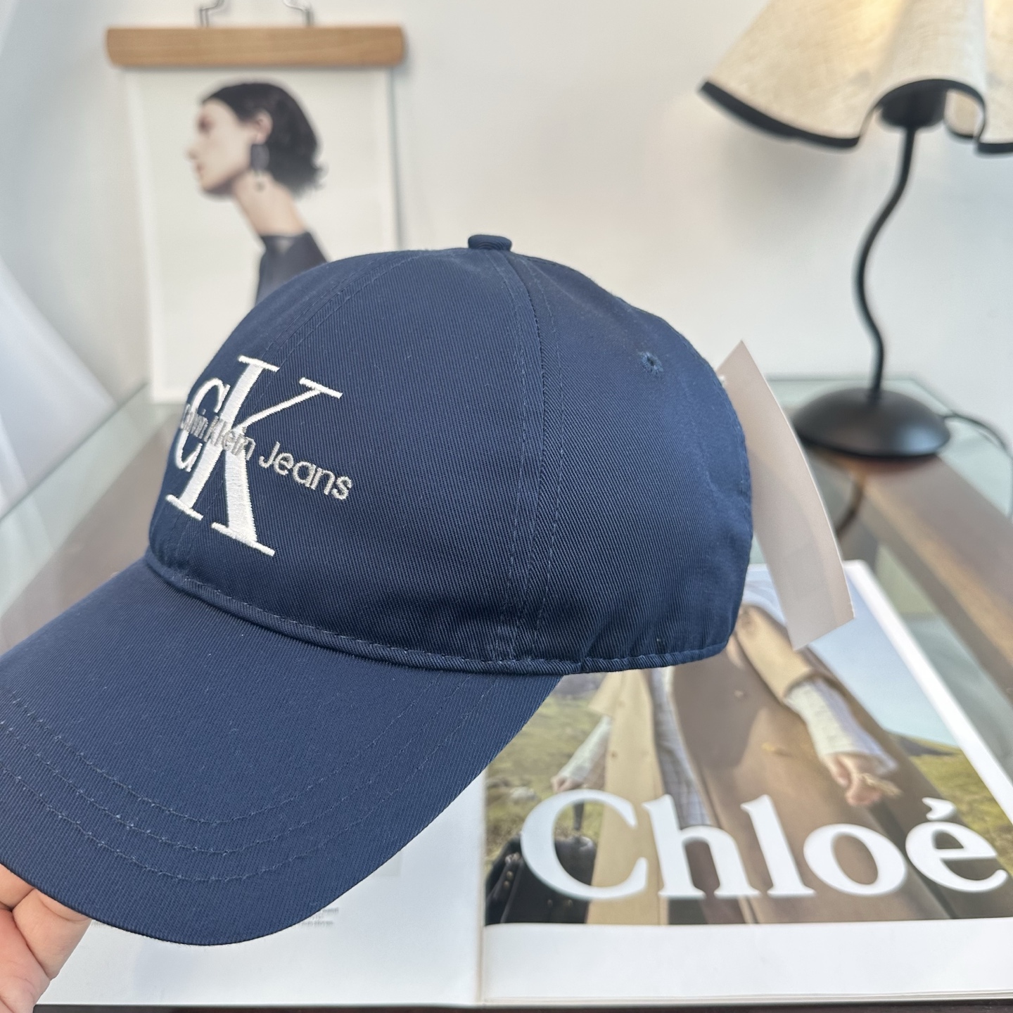 Calvin Klein，CKlogo春夏新款棒球帽 小红书推荐，时尚百搭，众多明星都喜欢的一款，非常爆