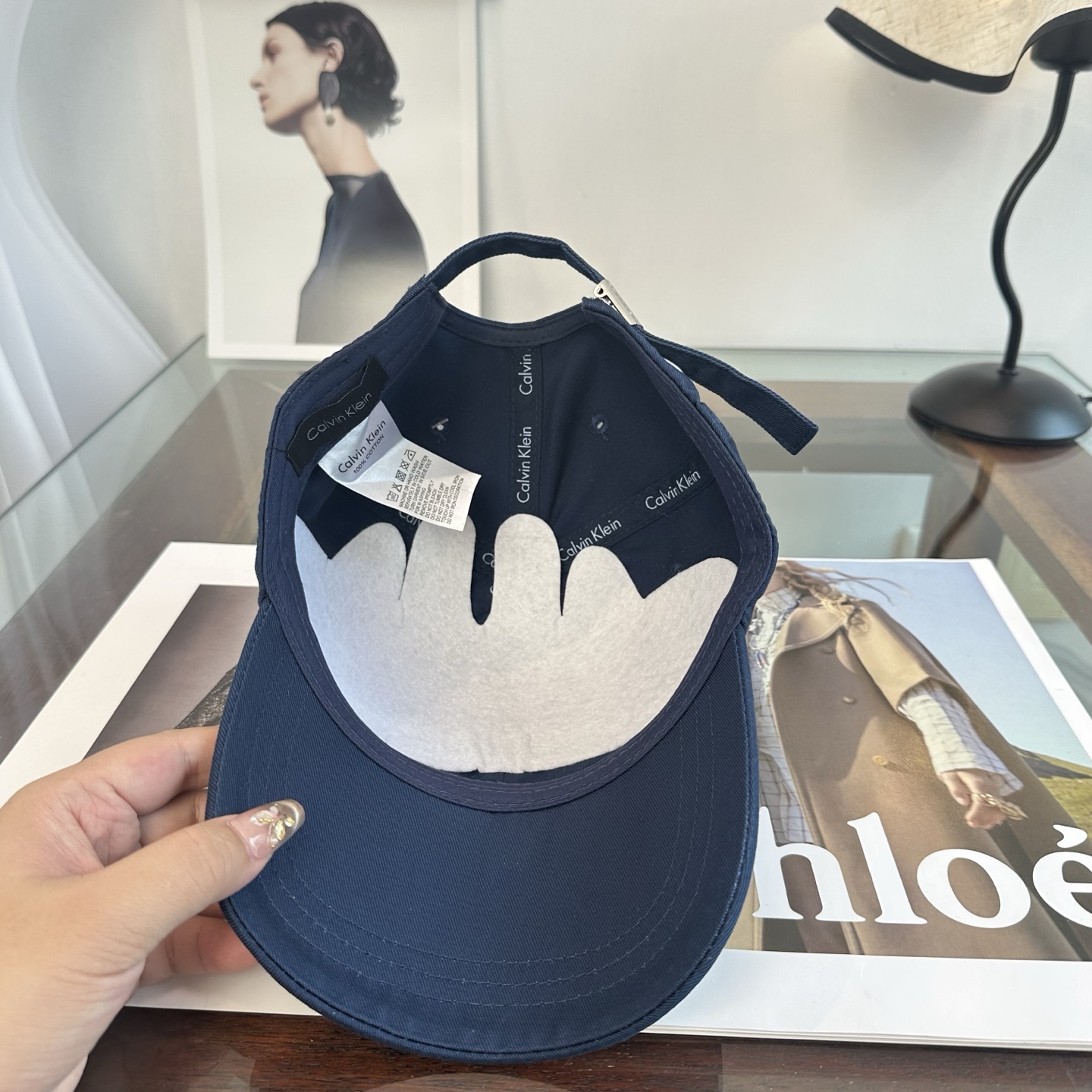 Calvin Klein，CKlogo春夏新款棒球帽 小红书推荐，时尚百搭，众多明星都喜欢的一款，非常爆