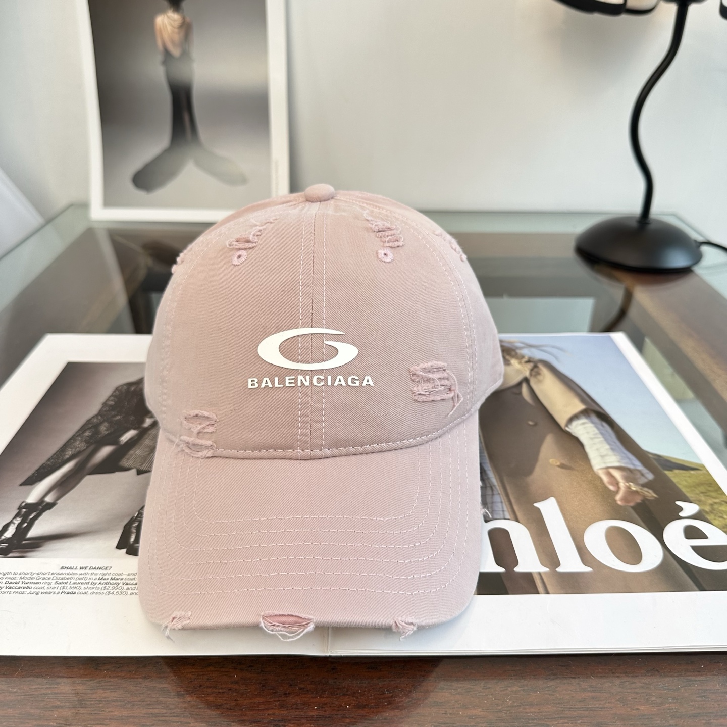 新品Balenciaga 巴黎世家字母新款棒球帽现货秒发🧢简约时尚超级无敌好看的帽子！情侣款！