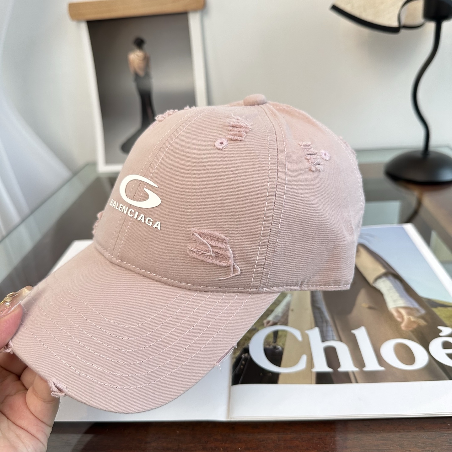 新品Balenciaga 巴黎世家字母新款棒球帽现货秒发🧢简约时尚超级无敌好看的帽子！情侣款！