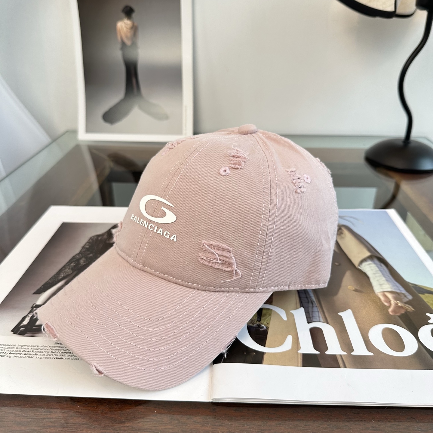 新品Balenciaga 巴黎世家字母新款棒球帽现货秒发🧢简约时尚超级无敌好看的帽子！情侣款！