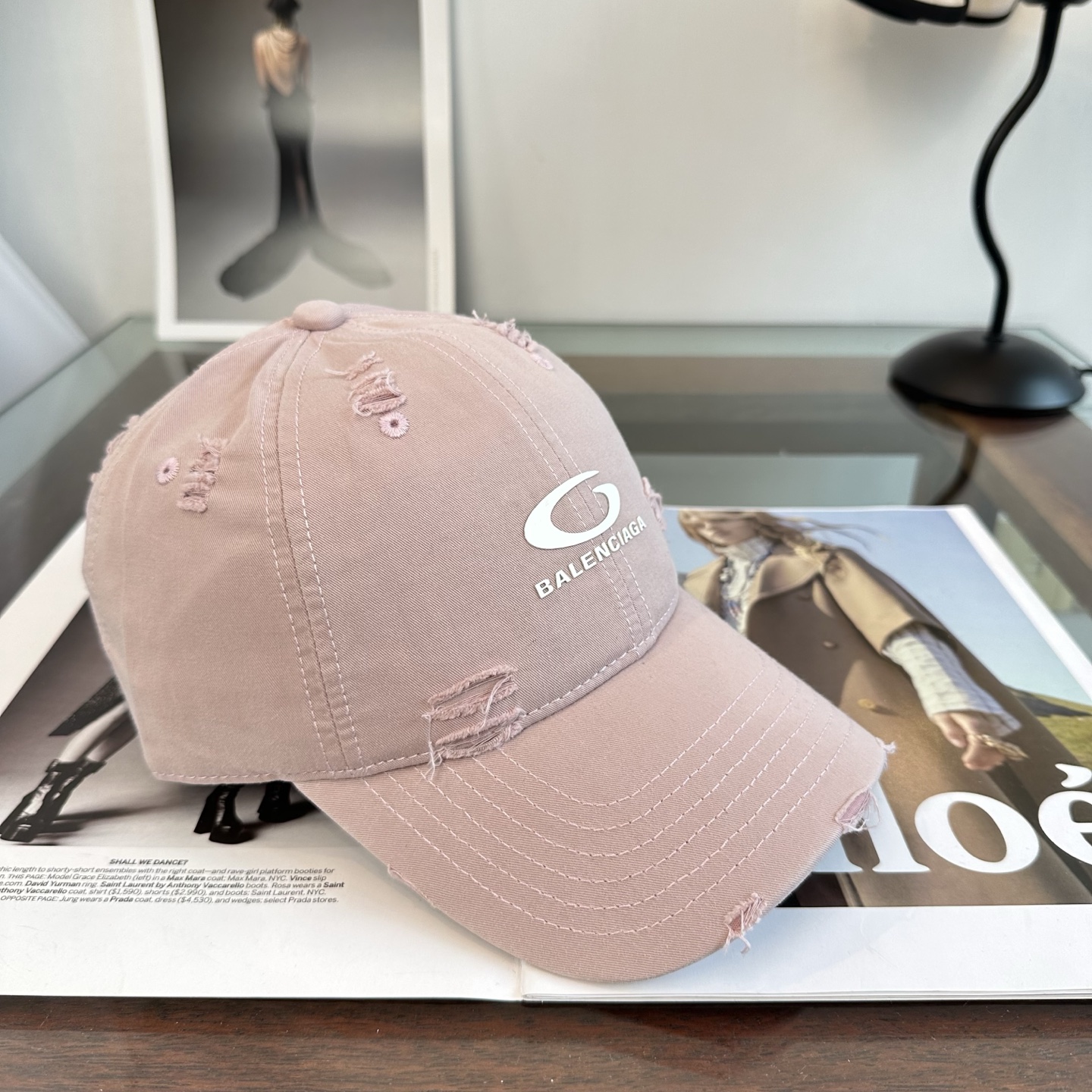 新品Balenciaga 巴黎世家字母新款棒球帽现货秒发🧢简约时尚超级无敌好看的帽子！情侣款！