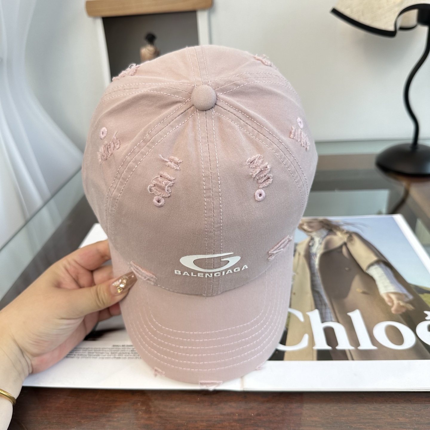新品Balenciaga 巴黎世家字母新款棒球帽现货秒发🧢简约时尚超级无敌好看的帽子！情侣款！