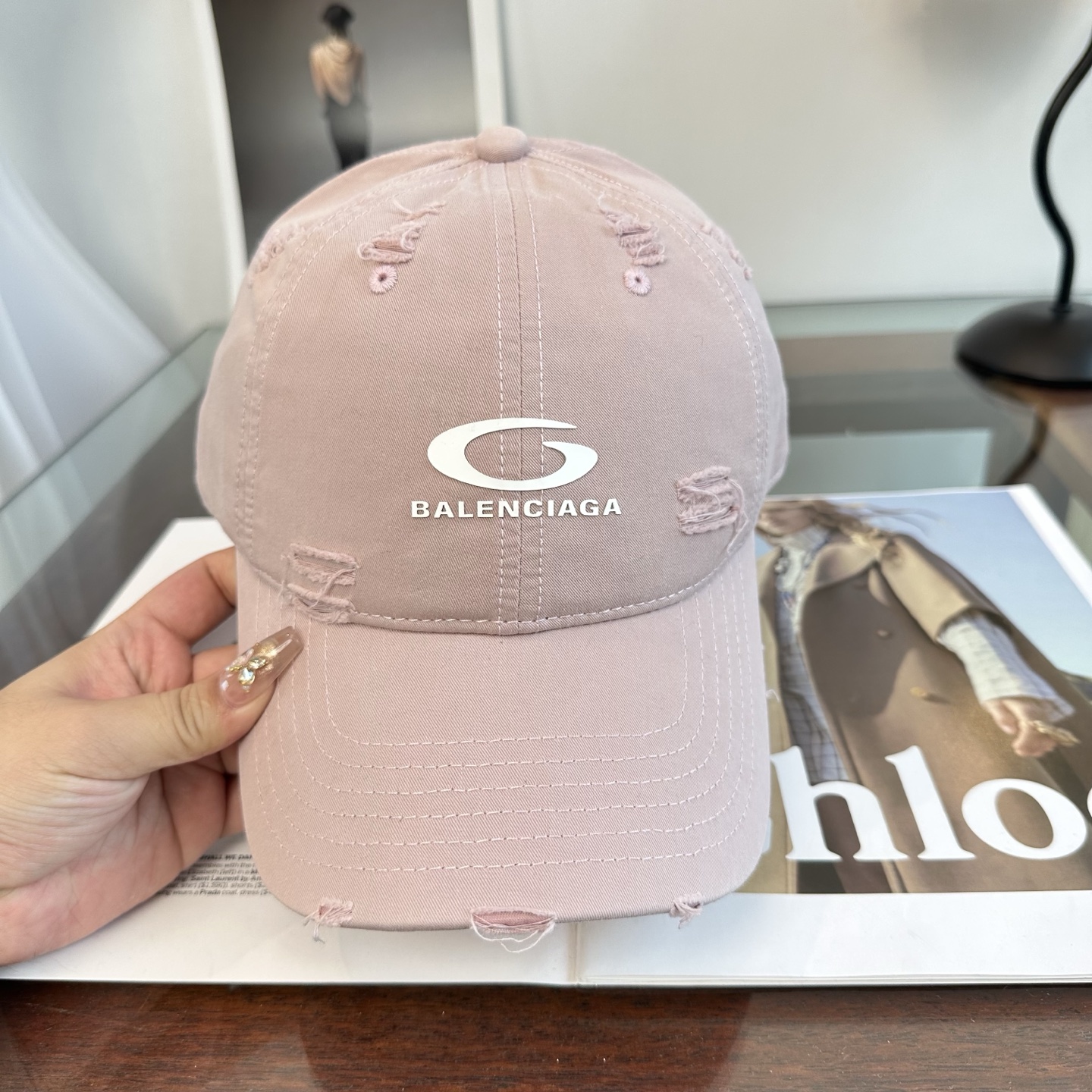 新品Balenciaga 巴黎世家字母新款棒球帽现货秒发🧢简约时尚超级无敌好看的帽子！情侣款！