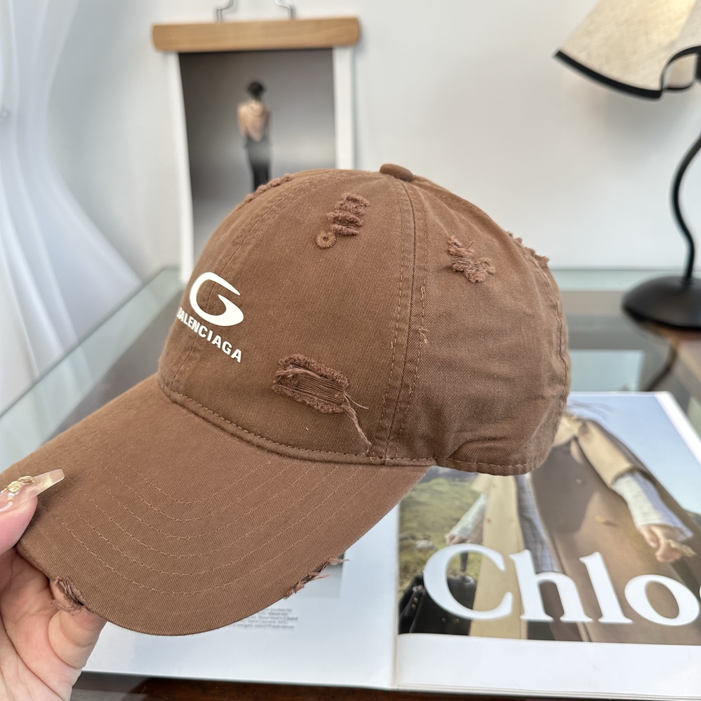 新品Balenciaga 巴黎世家字母新款棒球帽现货秒发🧢简约时尚超级无敌好看的帽子！情侣款！