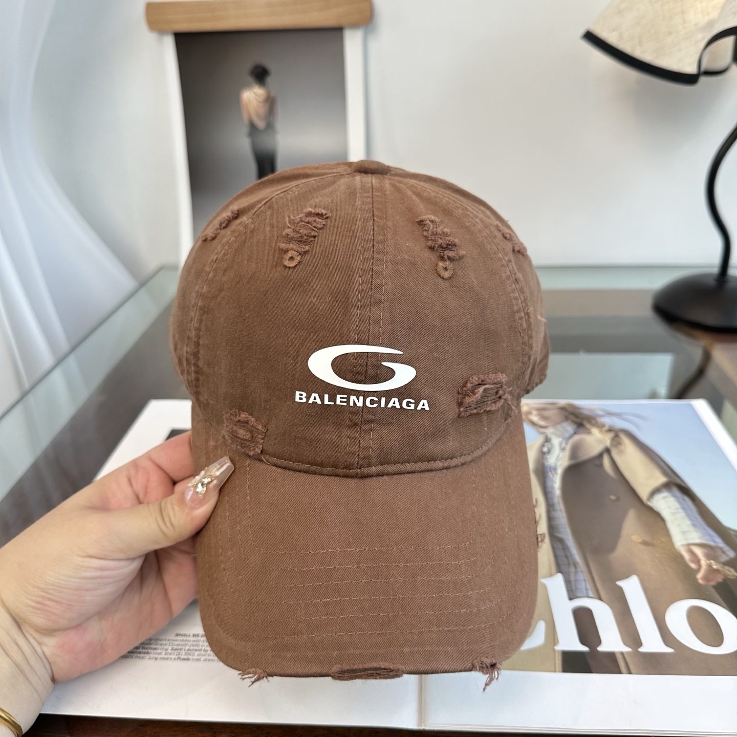 新品Balenciaga 巴黎世家字母新款棒球帽现货秒发🧢简约时尚超级无敌好看的帽子！情侣款！