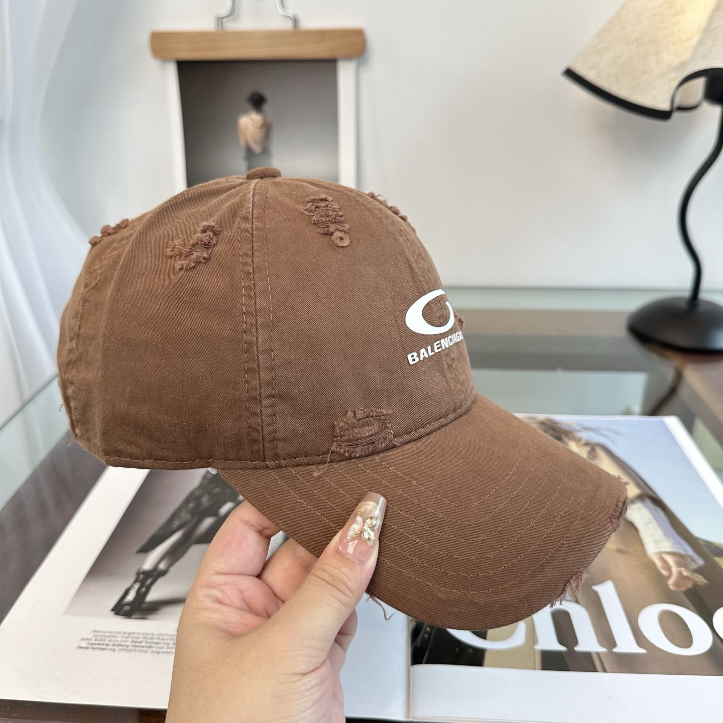 新品Balenciaga 巴黎世家字母新款棒球帽现货秒发🧢简约时尚超级无敌好看的帽子！情侣款！