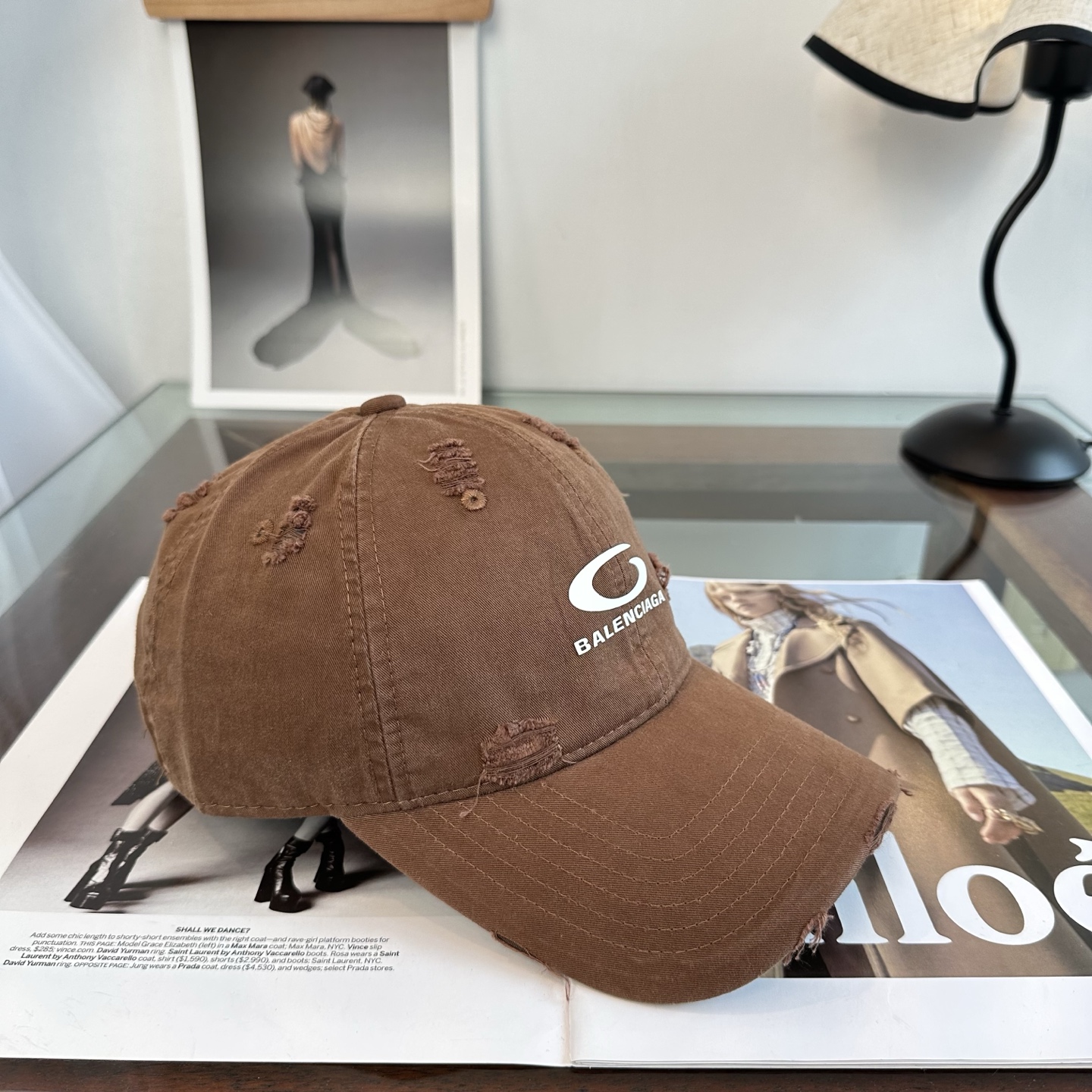新品Balenciaga 巴黎世家字母新款棒球帽现货秒发🧢简约时尚超级无敌好看的帽子！情侣款！