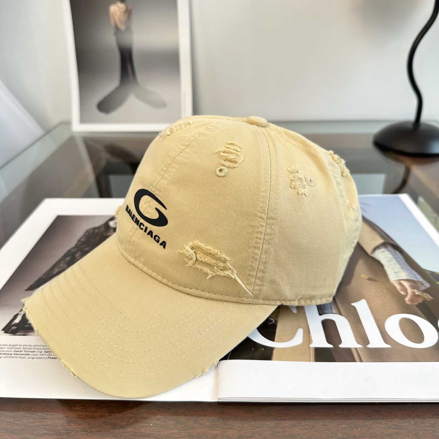 新品Balenciaga 巴黎世家字母新款棒球帽现货秒发🧢简约时尚超级无敌好看的帽子！情侣款！