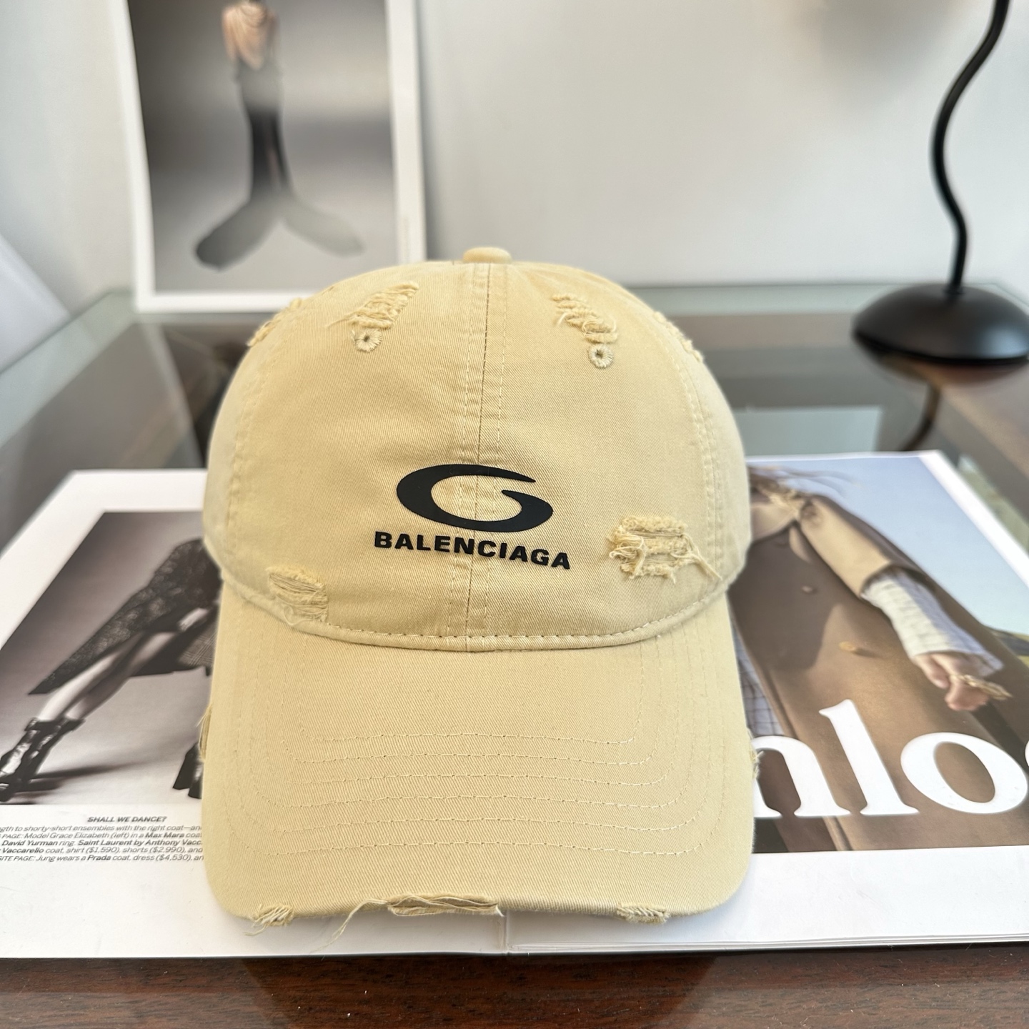 新品Balenciaga 巴黎世家字母新款棒球帽现货秒发🧢简约时尚超级无敌好看的帽子！情侣款！
