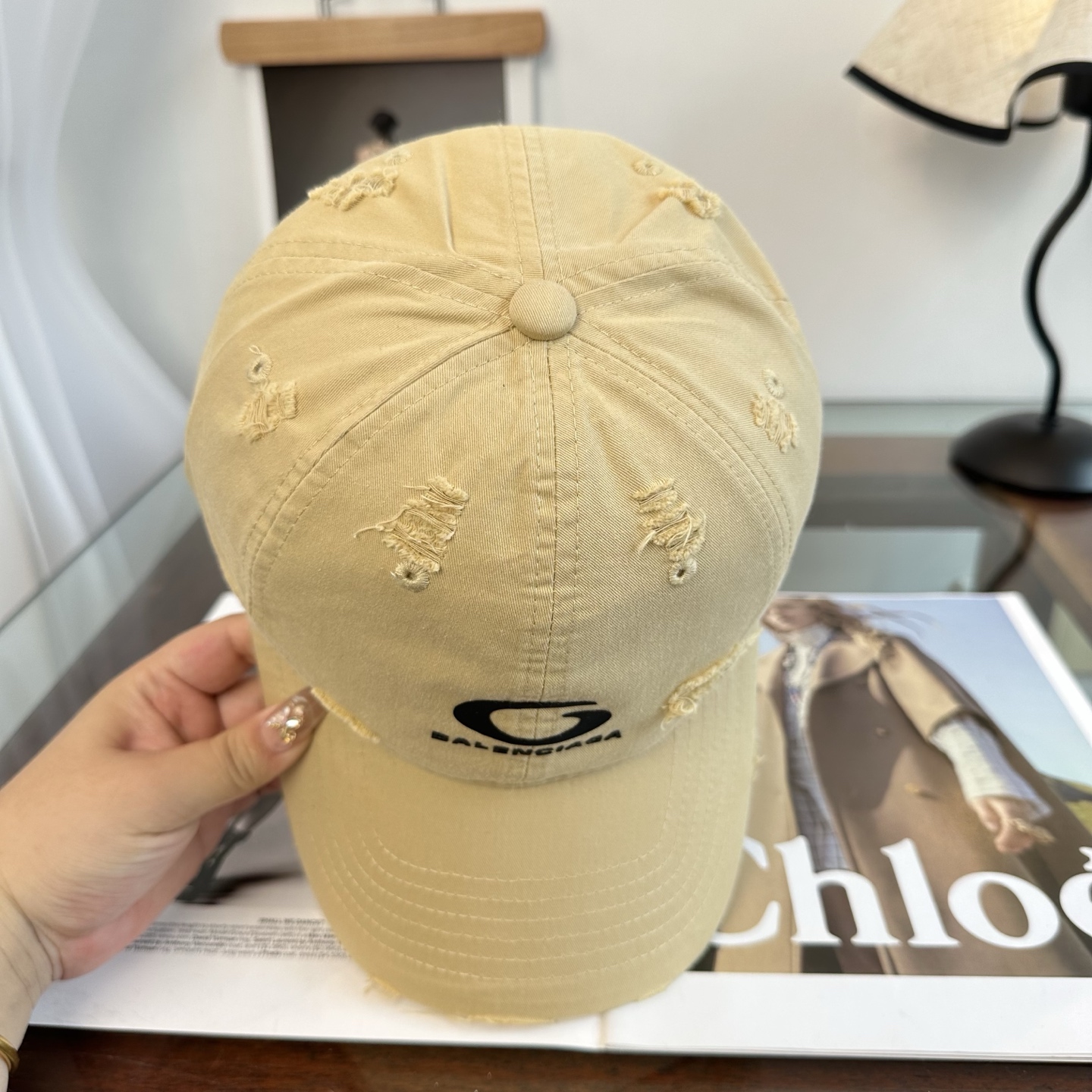 新品Balenciaga 巴黎世家字母新款棒球帽现货秒发🧢简约时尚超级无敌好看的帽子！情侣款！