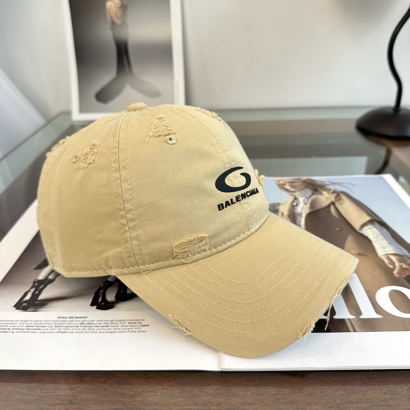 新品Balenciaga 巴黎世家字母新款棒球帽现货秒发🧢简约时尚超级无敌好看的帽子！情侣款！