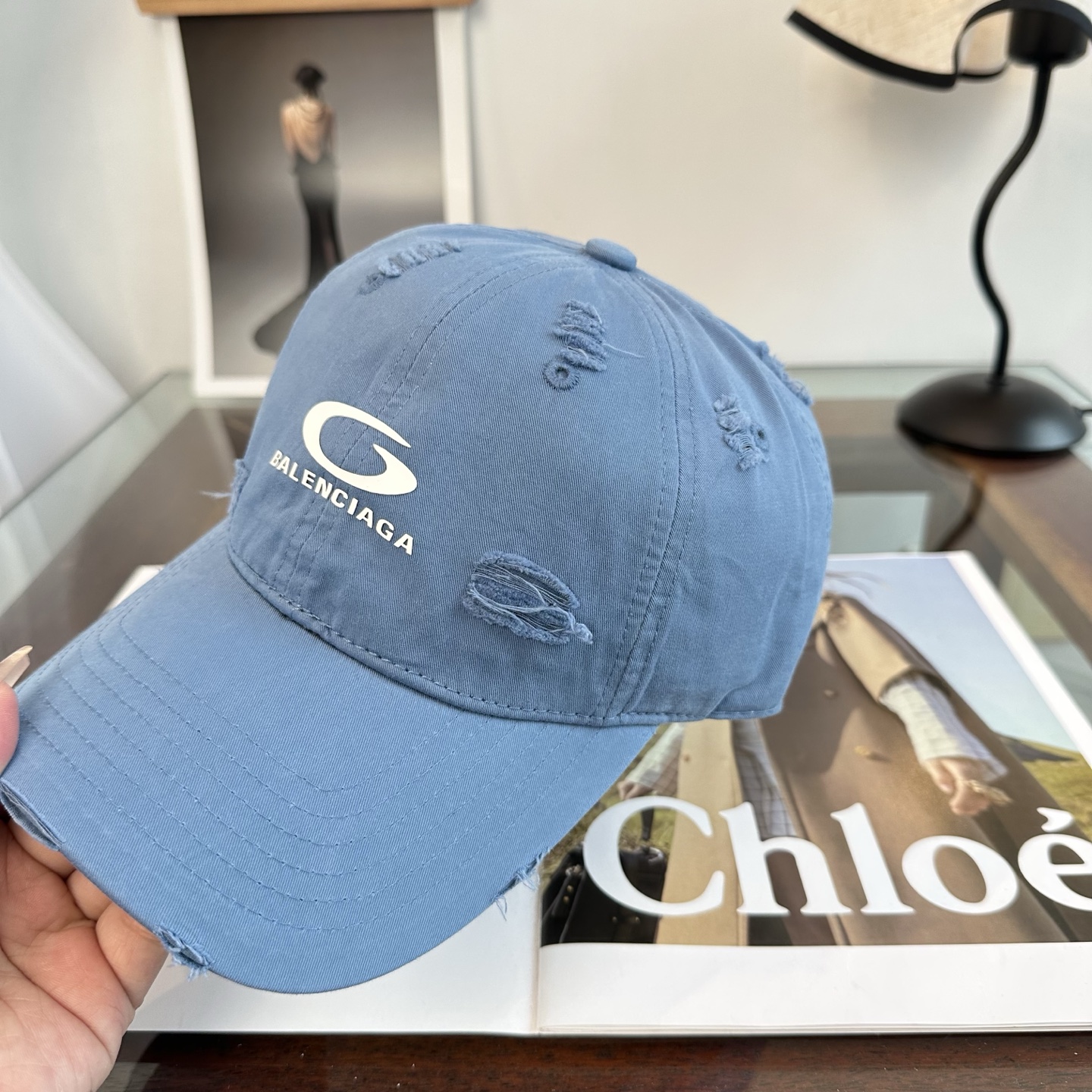 新品Balenciaga 巴黎世家字母新款棒球帽现货秒发🧢简约时尚超级无敌好看的帽子！情侣款！