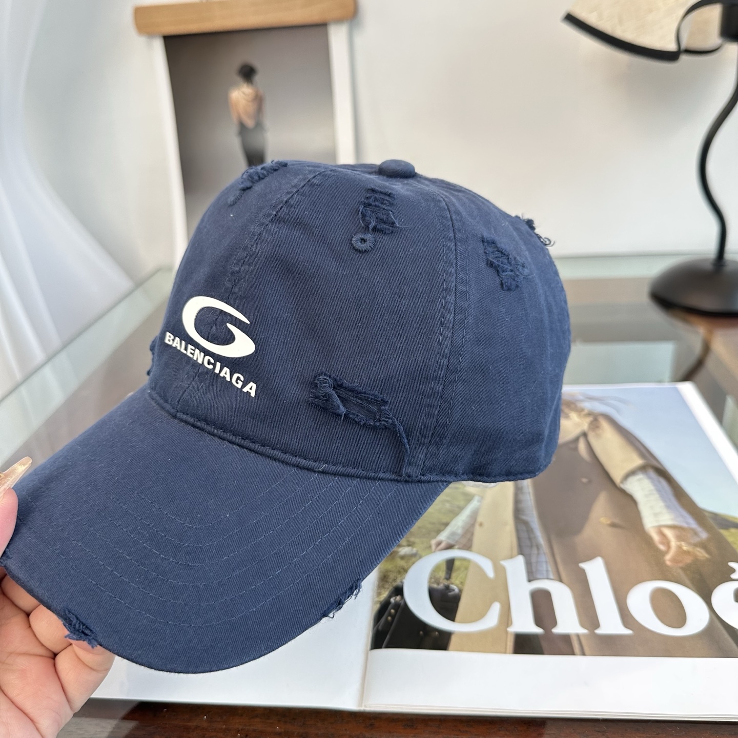新品Balenciaga 巴黎世家字母新款棒球帽现货秒发🧢简约时尚超级无敌好看的帽子！情侣款！