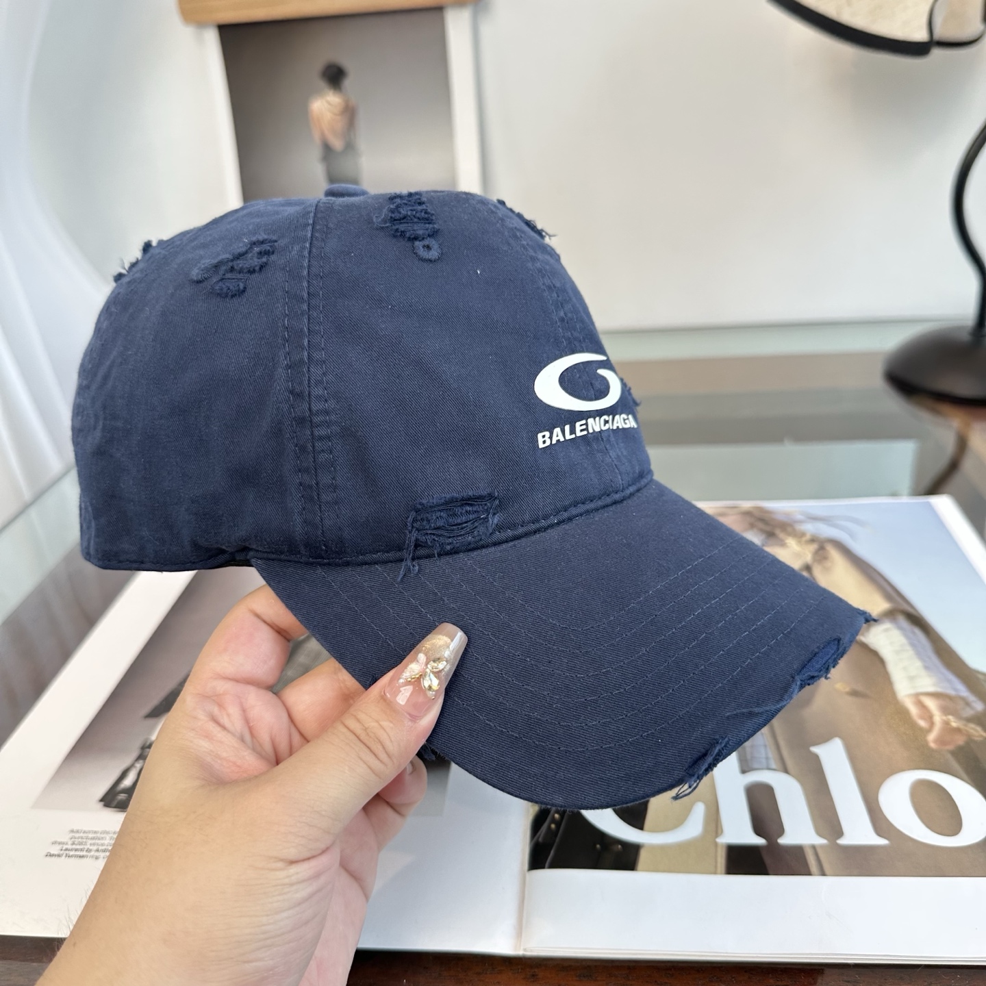 新品Balenciaga 巴黎世家字母新款棒球帽现货秒发🧢简约时尚超级无敌好看的帽子！情侣款！