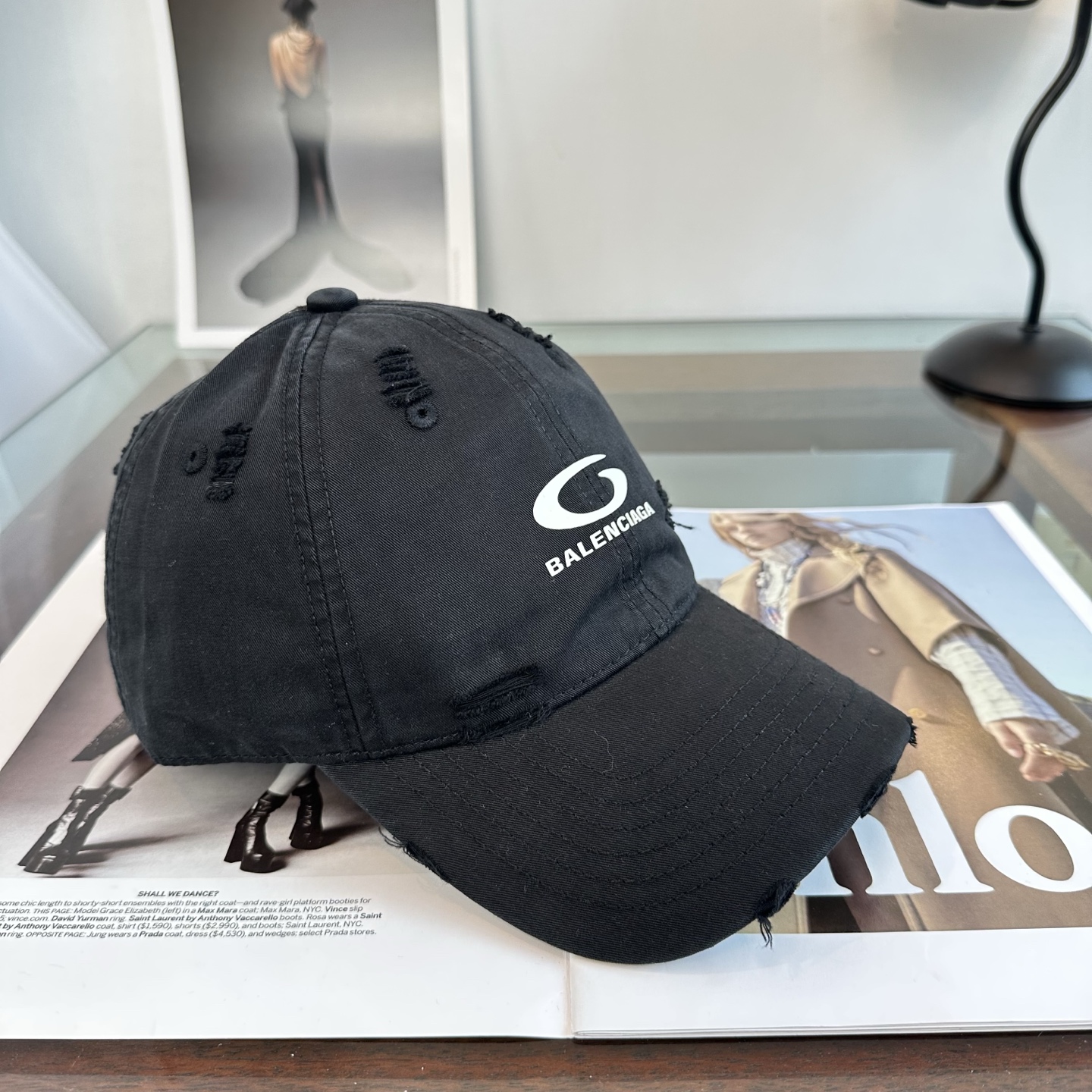 新品Balenciaga 巴黎世家字母新款棒球帽现货秒发🧢简约时尚超级无敌好看的帽子！情侣款！