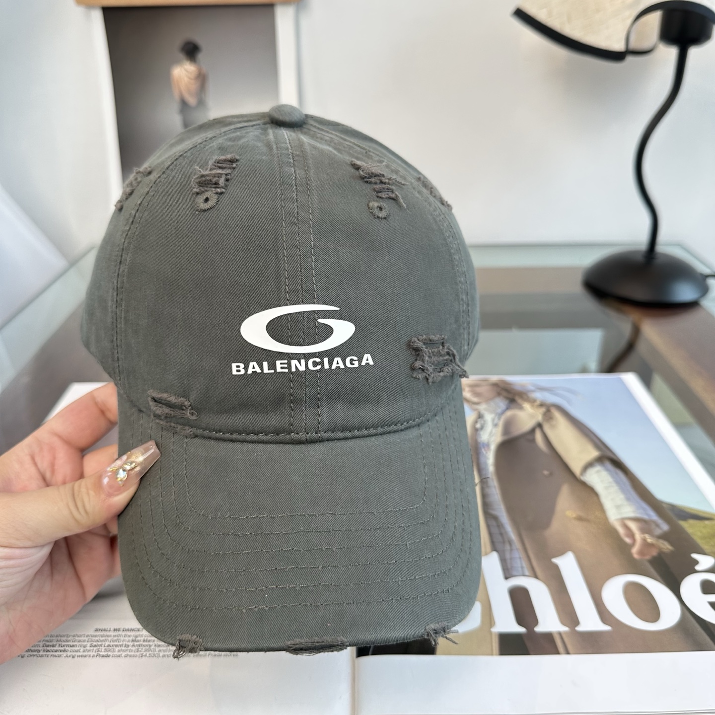 新品Balenciaga 巴黎世家字母新款棒球帽现货秒发🧢简约时尚超级无敌好看的帽子！情侣款！