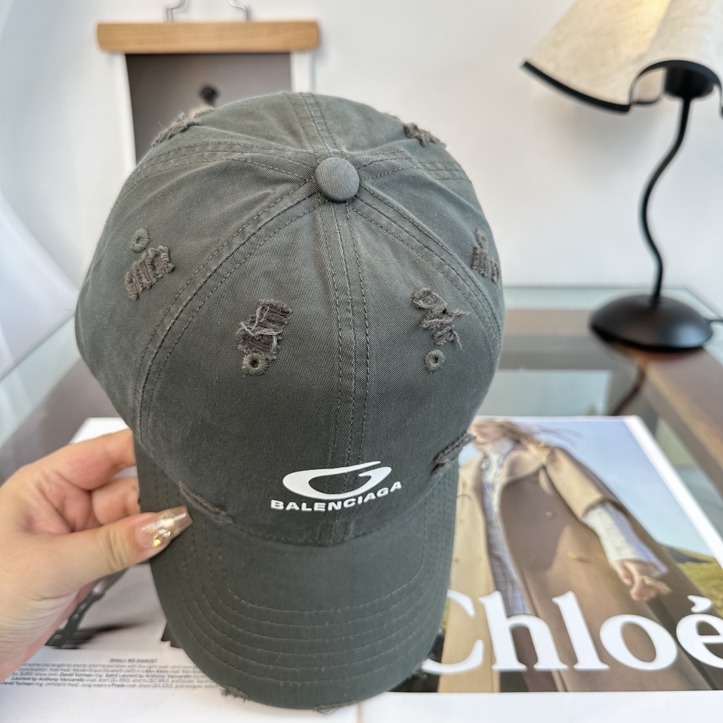 新品Balenciaga 巴黎世家字母新款棒球帽现货秒发🧢简约时尚超级无敌好看的帽子！情侣款！