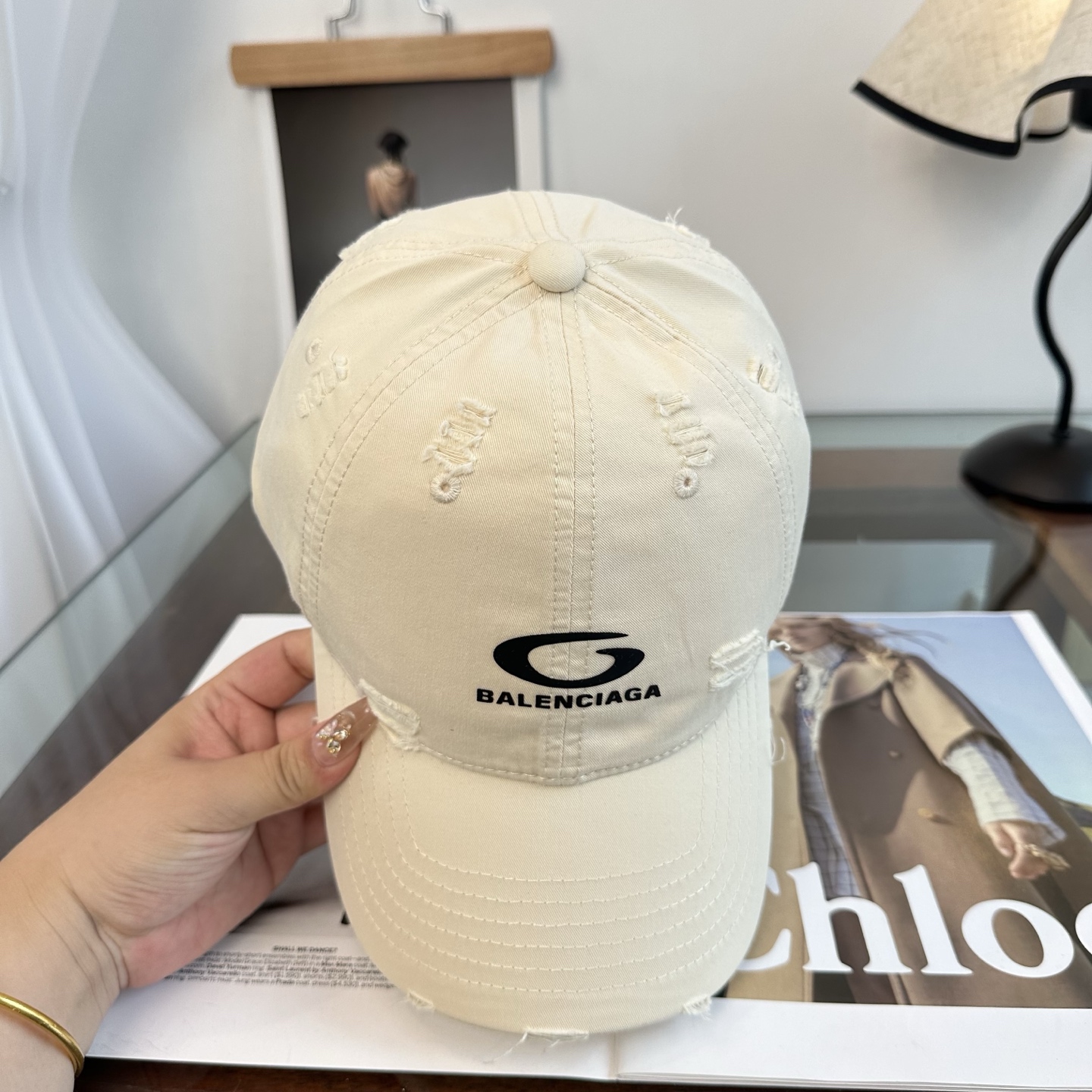 新品Balenciaga 巴黎世家字母新款棒球帽现货秒发🧢简约时尚超级无敌好看的帽子！情侣款！
