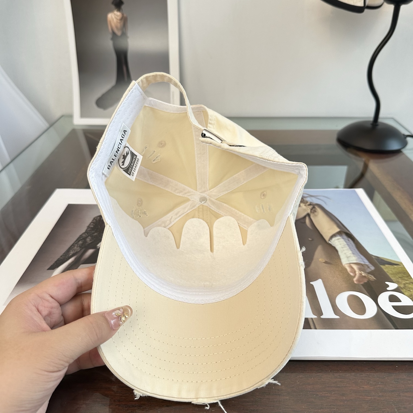 新品Balenciaga 巴黎世家字母新款棒球帽现货秒发🧢简约时尚超级无敌好看的帽子！情侣款！