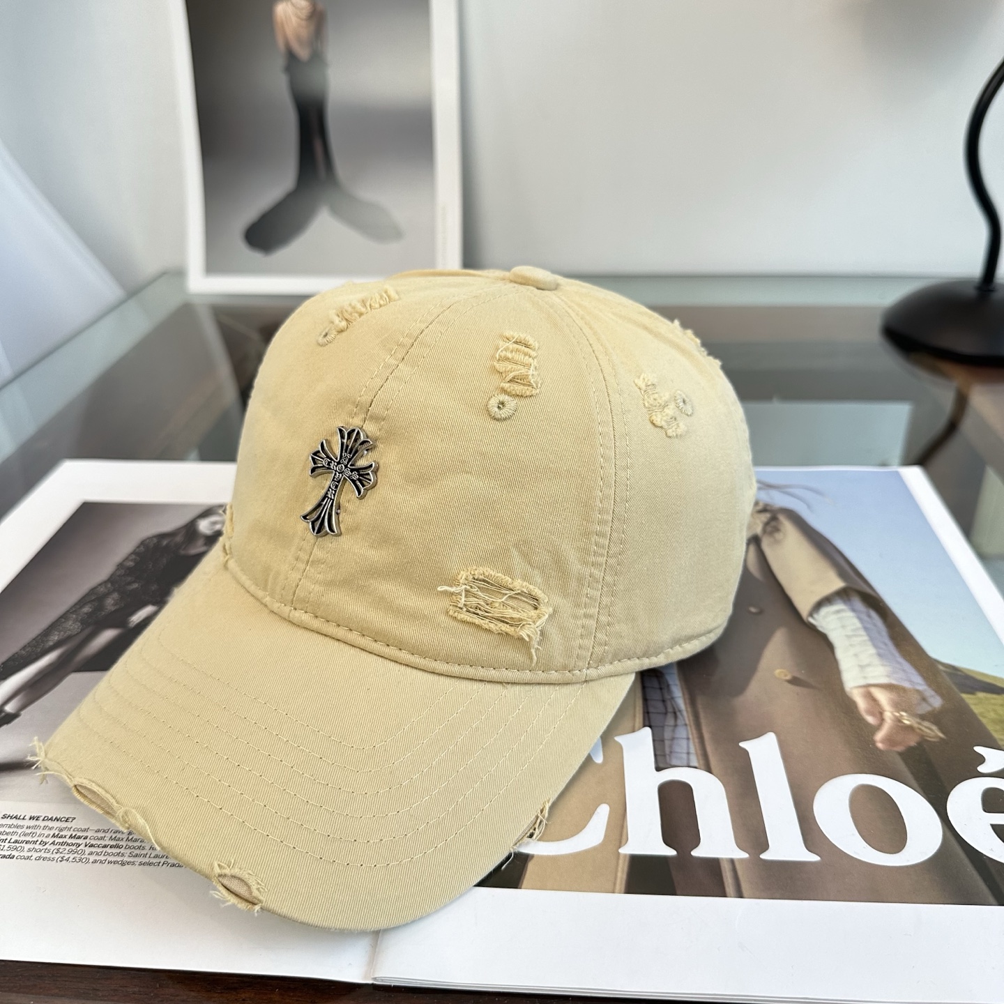 Chrome hearts 克罗心 新款十字架 高品质棒球帽，高端定制版！网红时尚博主同款！墙裂推荐！质