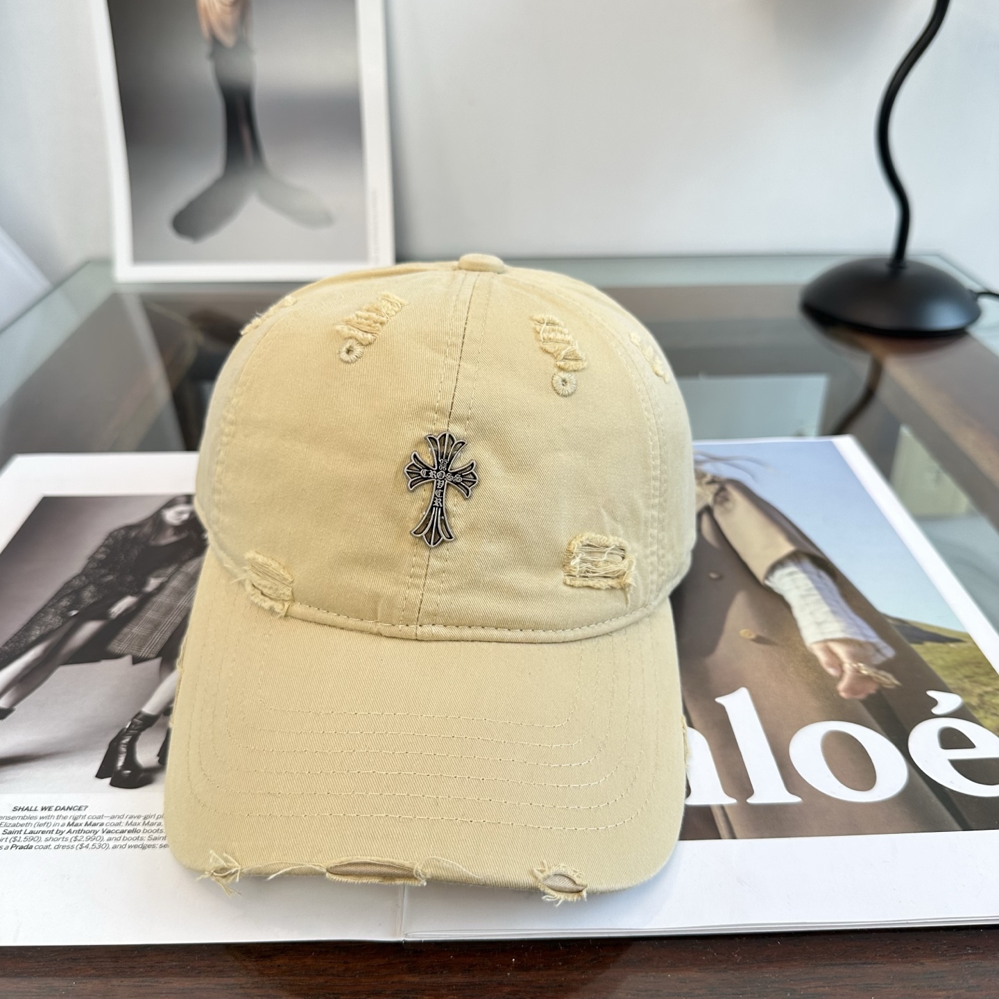 Chrome hearts 克罗心 新款十字架 高品质棒球帽，高端定制版！网红时尚博主同款！墙裂推荐！质