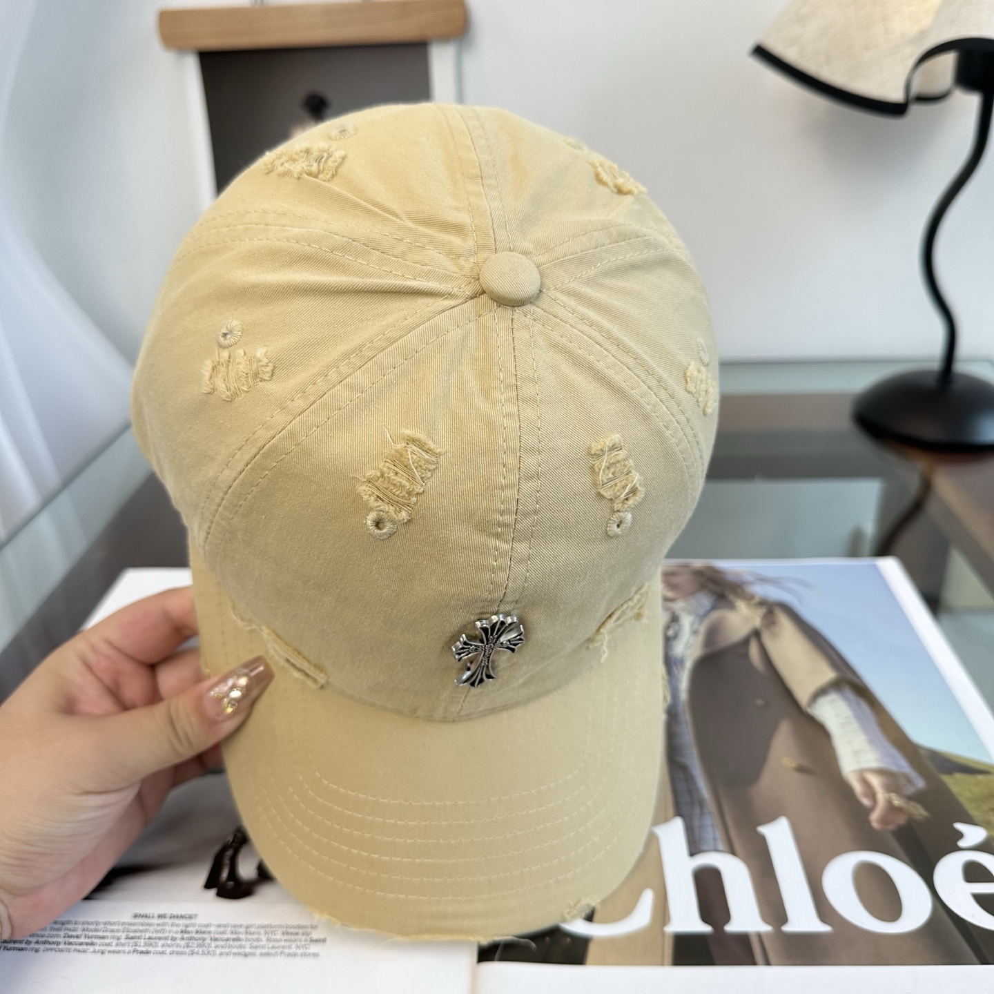Chrome hearts 克罗心 新款十字架 高品质棒球帽，高端定制版！网红时尚博主同款！墙裂推荐！质