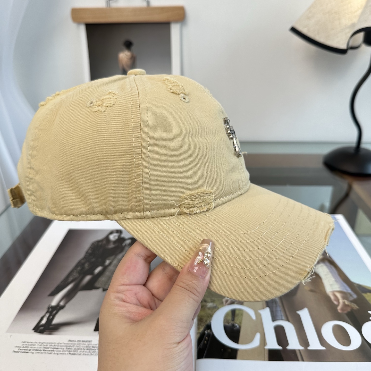 Chrome hearts 克罗心 新款十字架 高品质棒球帽，高端定制版！网红时尚博主同款！墙裂推荐！质