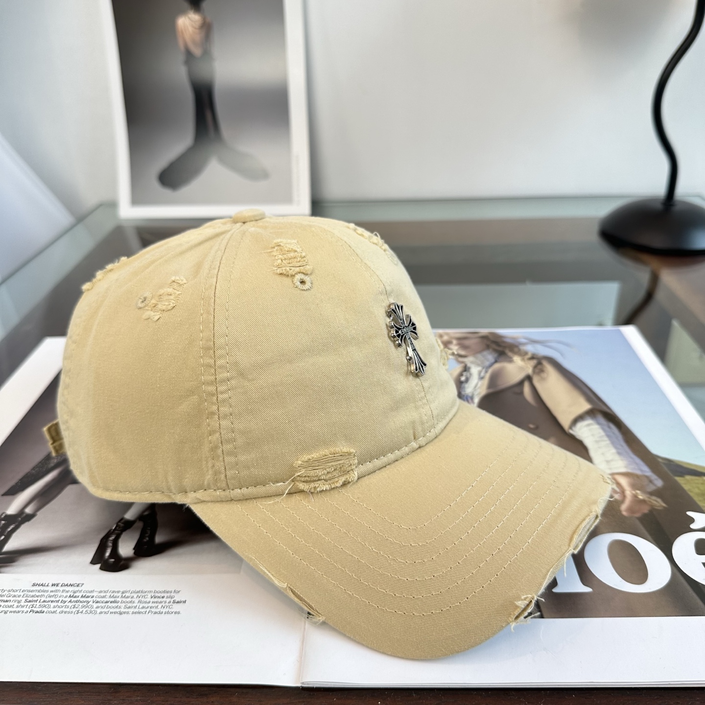 Chrome hearts 克罗心 新款十字架 高品质棒球帽，高端定制版！网红时尚博主同款！墙裂推荐！质