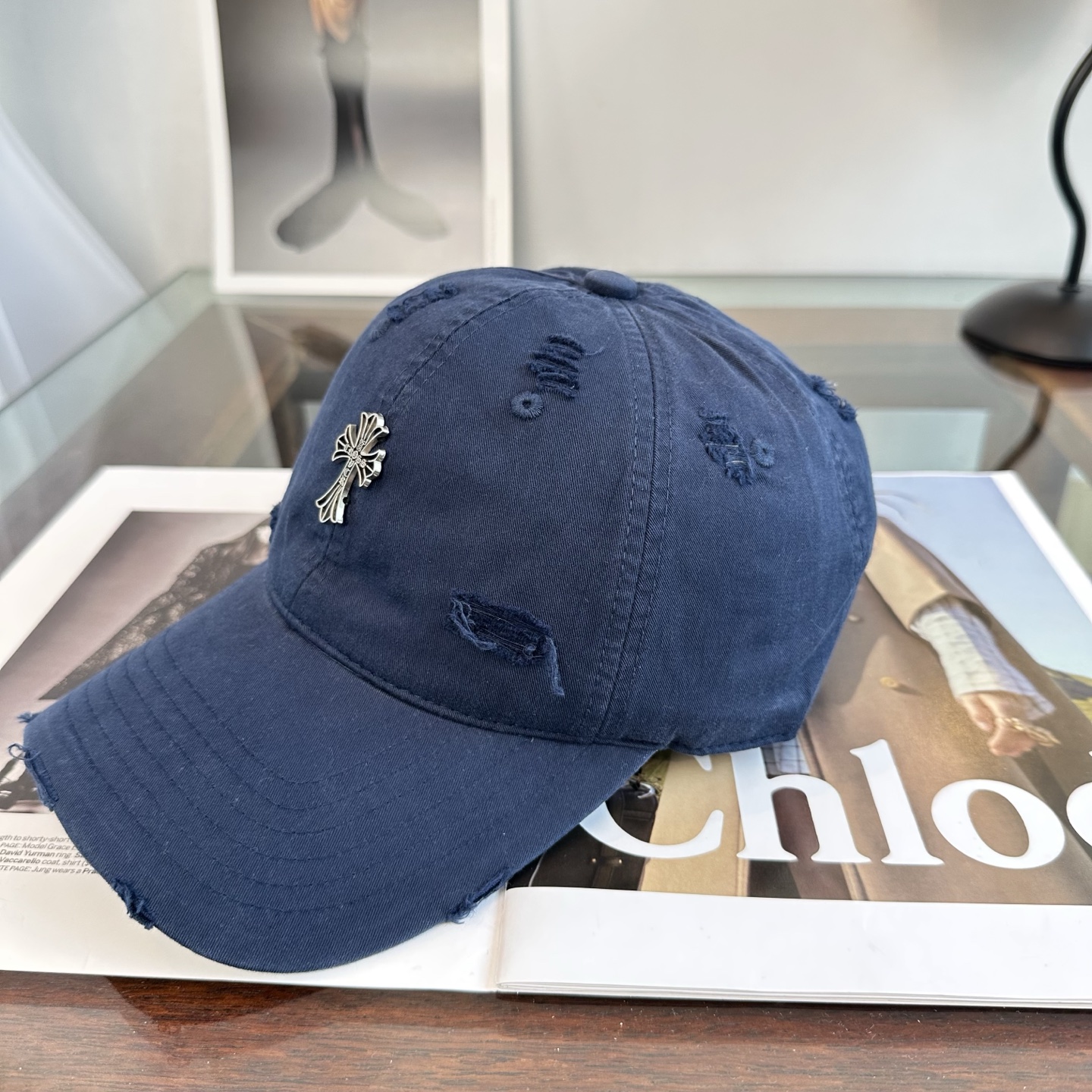 Chrome hearts 克罗心 新款十字架 高品质棒球帽，高端定制版！网红时尚博主同款！墙裂推荐！质