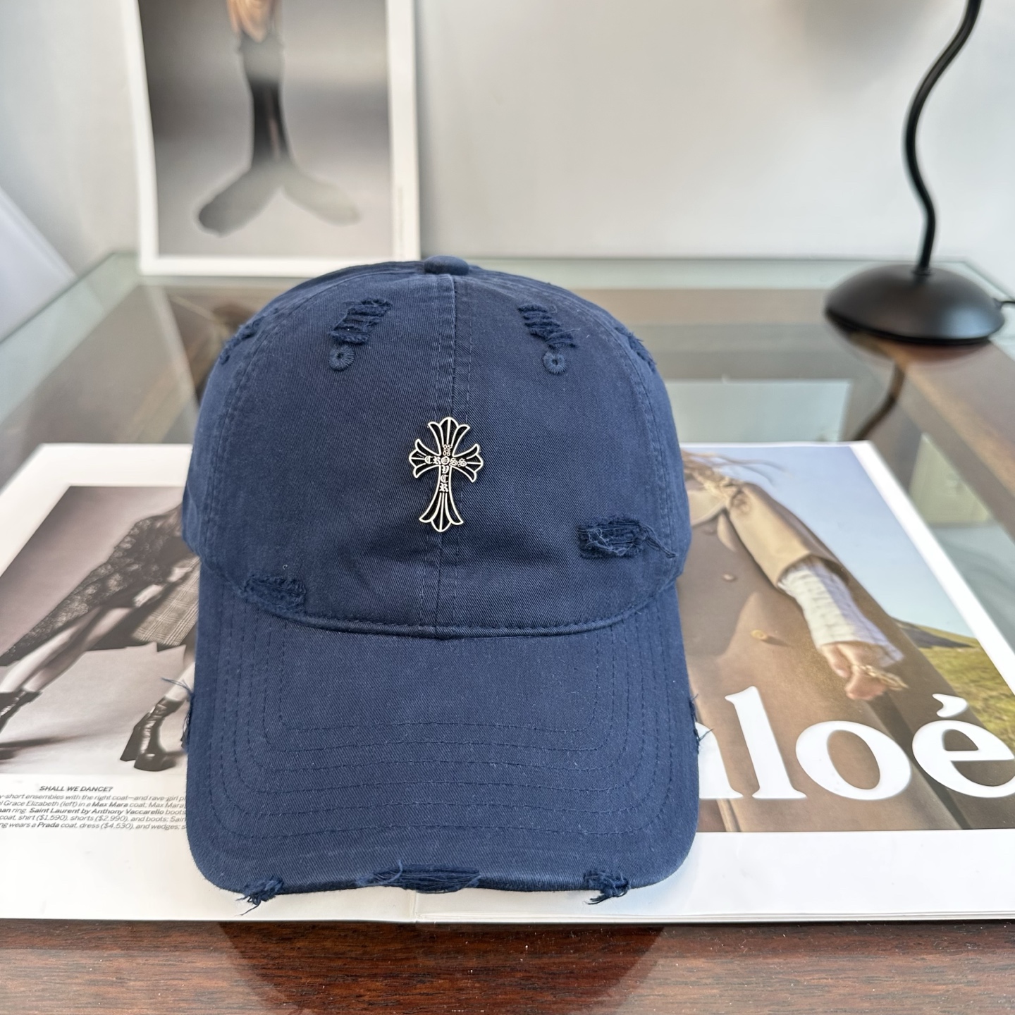 Chrome hearts 克罗心 新款十字架 高品质棒球帽，高端定制版！网红时尚博主同款！墙裂推荐！质