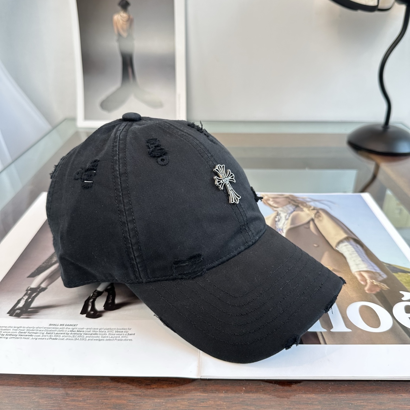 Chrome hearts 克罗心 新款十字架 高品质棒球帽，高端定制版！网红时尚博主同款！墙裂推荐！质