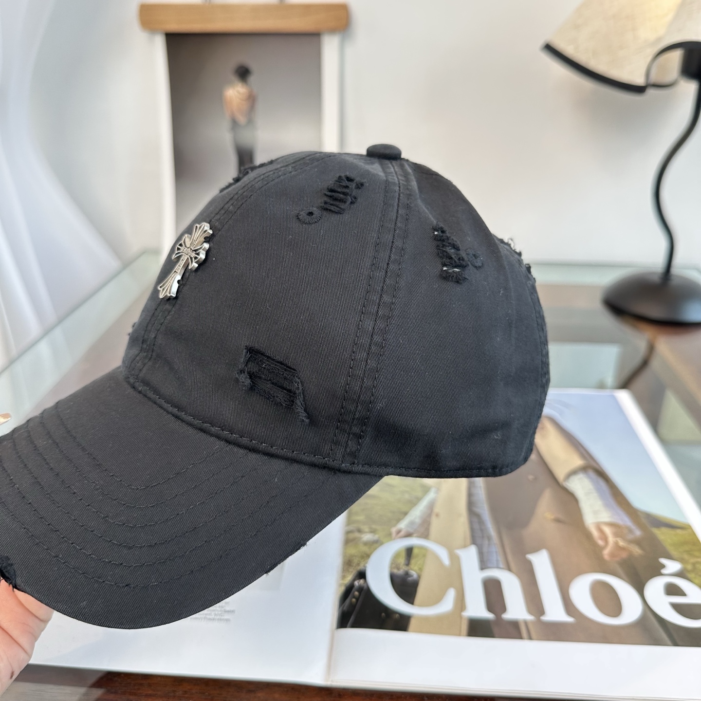 Chrome hearts 克罗心 新款十字架 高品质棒球帽，高端定制版！网红时尚博主同款！墙裂推荐！质