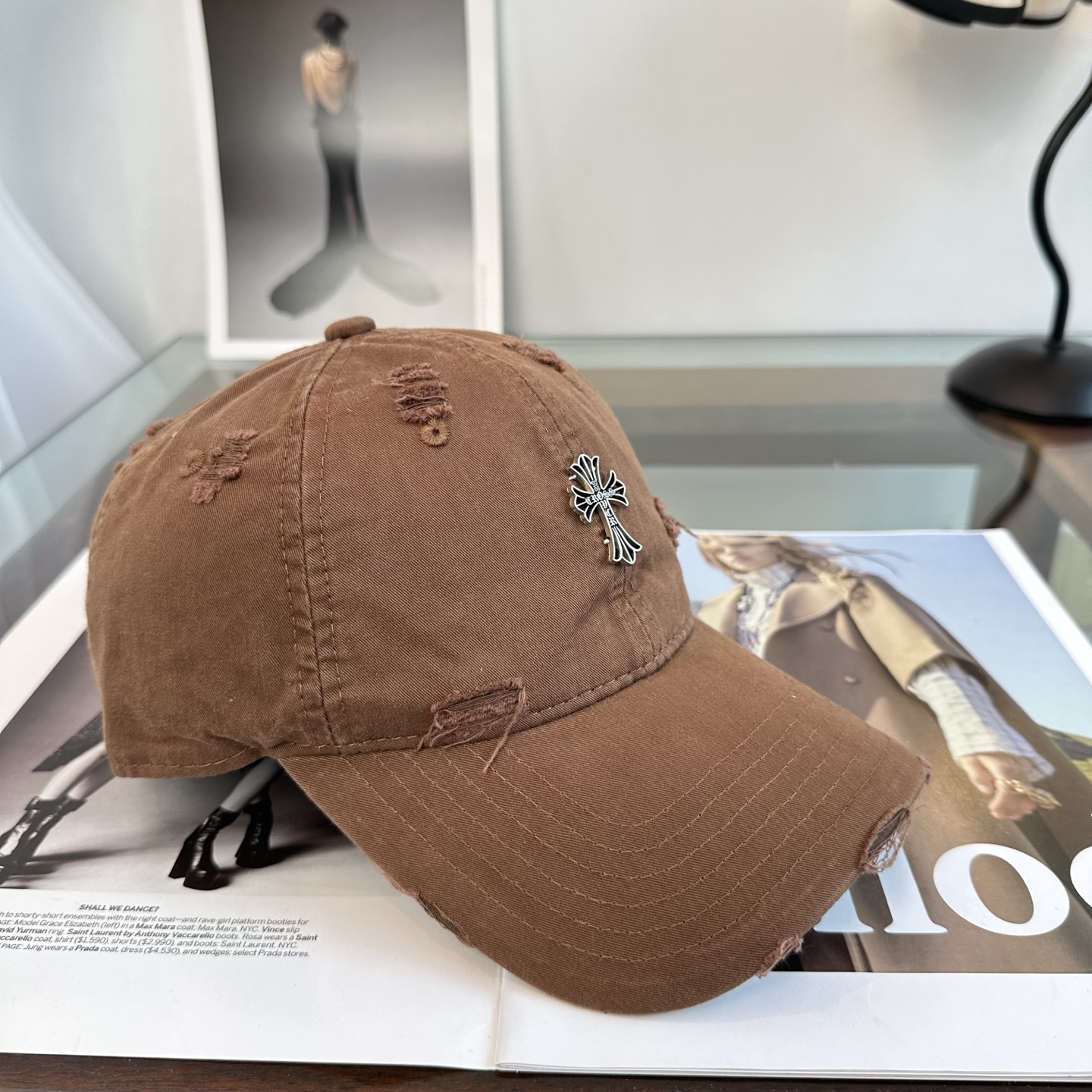 Chrome hearts 克罗心 新款十字架 高品质棒球帽，高端定制版！网红时尚博主同款！墙裂推荐！质