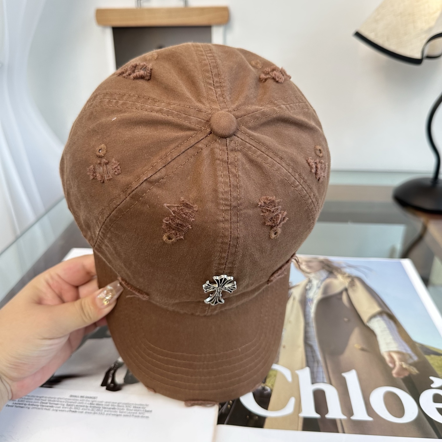 Chrome hearts 克罗心 新款十字架 高品质棒球帽，高端定制版！网红时尚博主同款！墙裂推荐！质