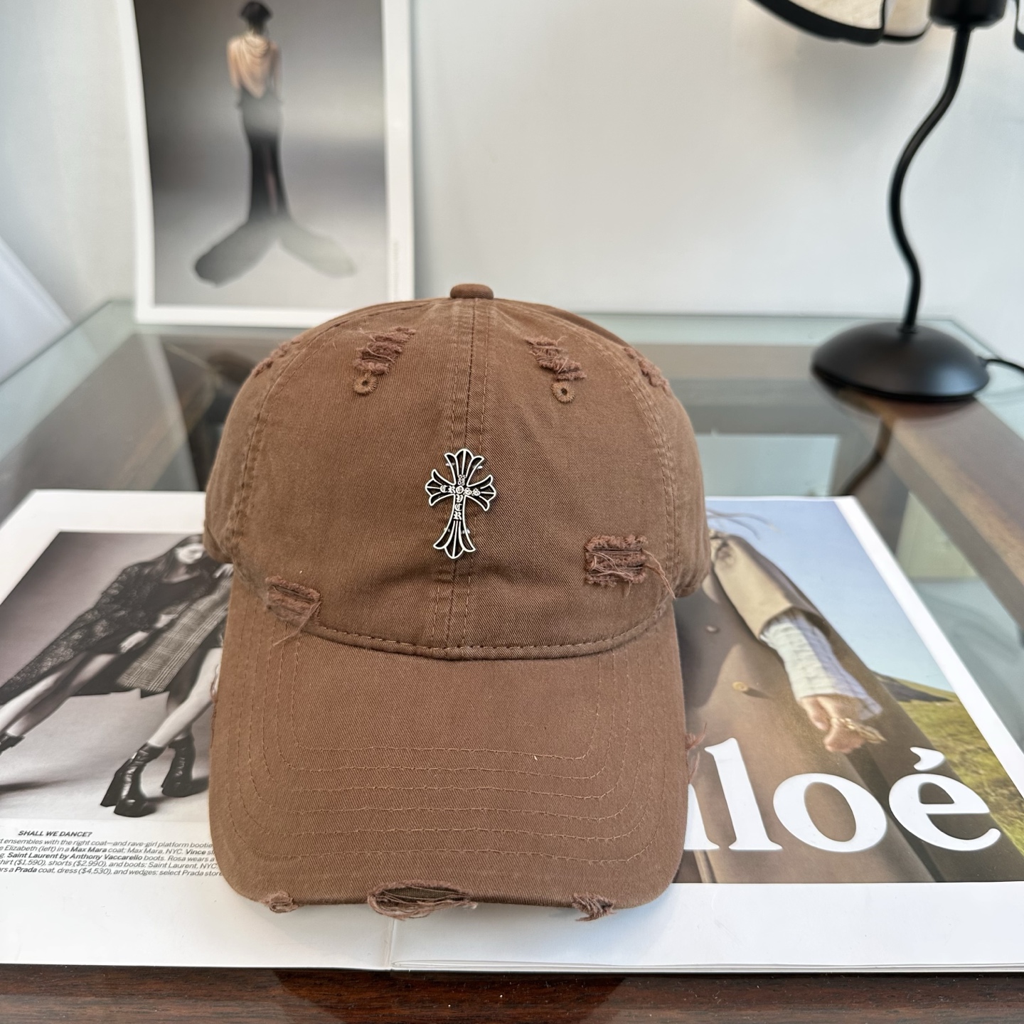 Chrome hearts 克罗心 新款十字架 高品质棒球帽，高端定制版！网红时尚博主同款！墙裂推荐！质