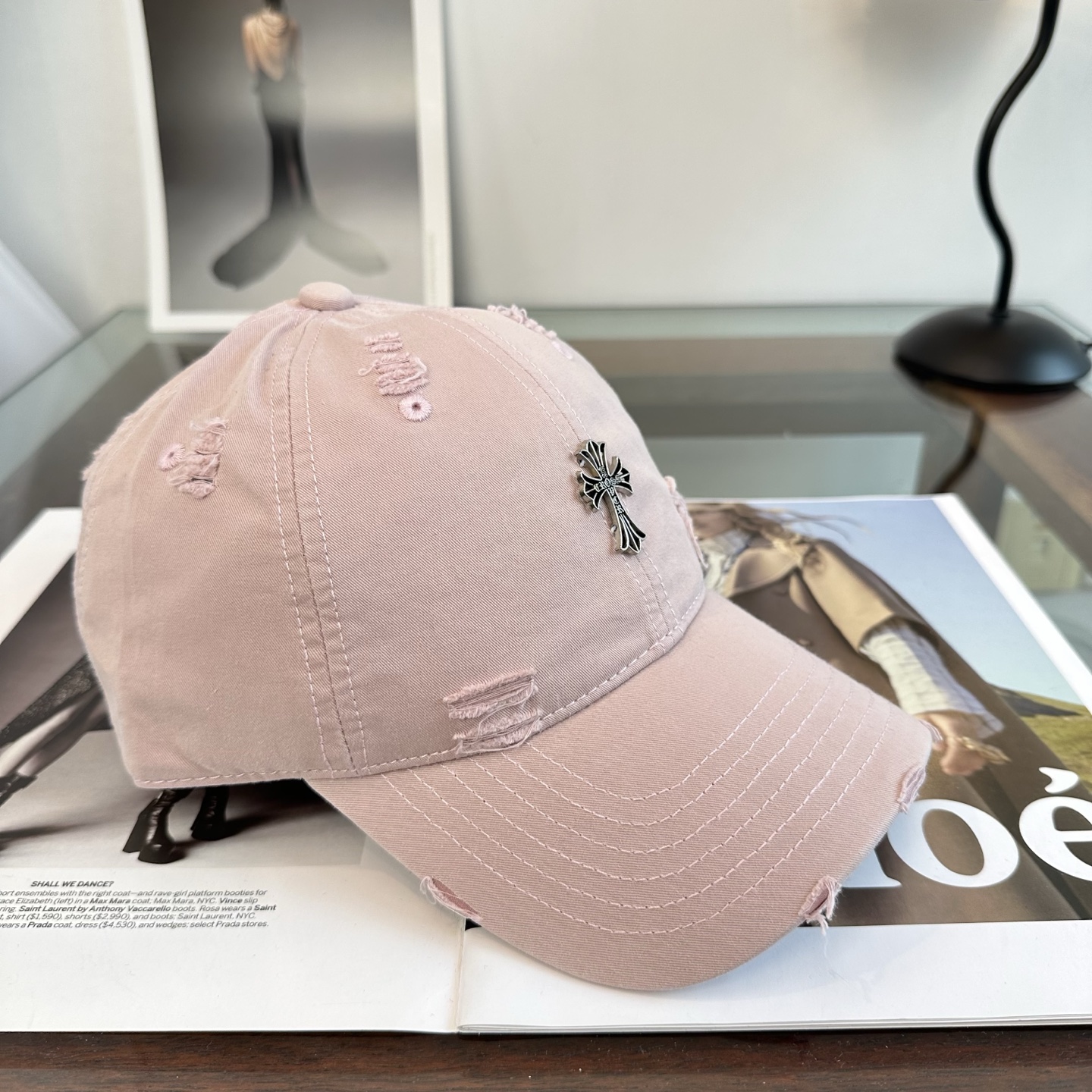 Chrome hearts 克罗心 新款十字架 高品质棒球帽，高端定制版！网红时尚博主同款！墙裂推荐！质