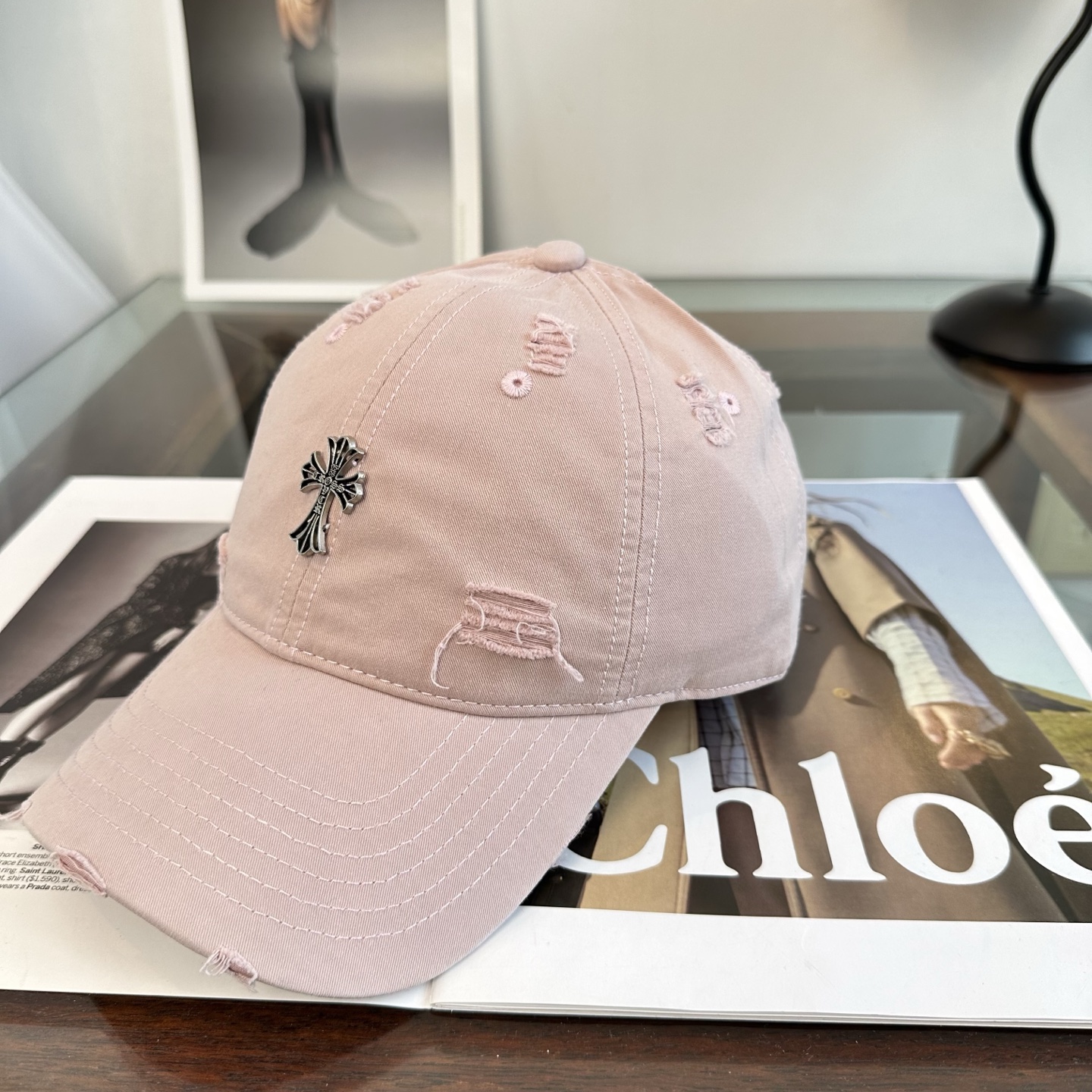 Chrome hearts 克罗心 新款十字架 高品质棒球帽，高端定制版！网红时尚博主同款！墙裂推荐！质