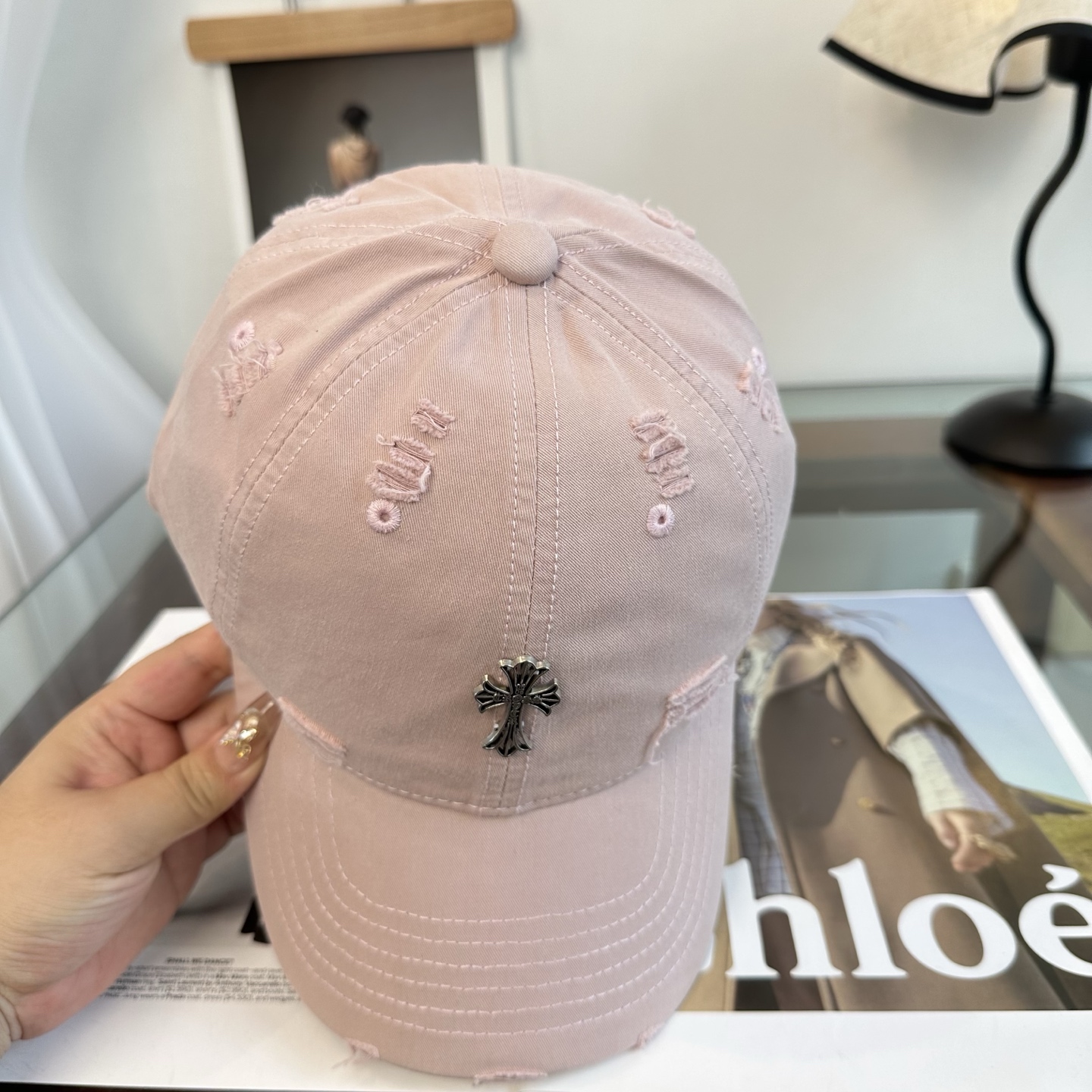 Chrome hearts 克罗心 新款十字架 高品质棒球帽，高端定制版！网红时尚博主同款！墙裂推荐！质