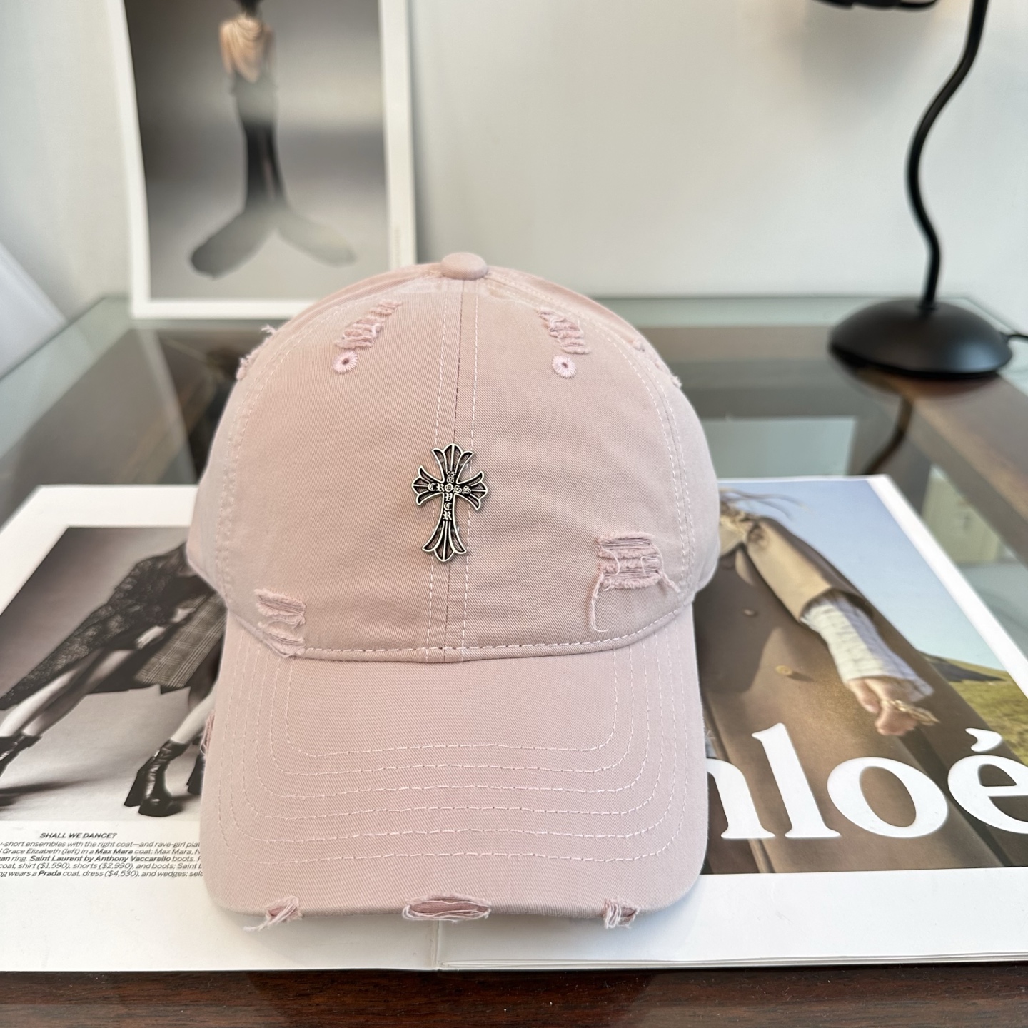 Chrome hearts 克罗心 新款十字架 高品质棒球帽，高端定制版！网红时尚博主同款！墙裂推荐！质