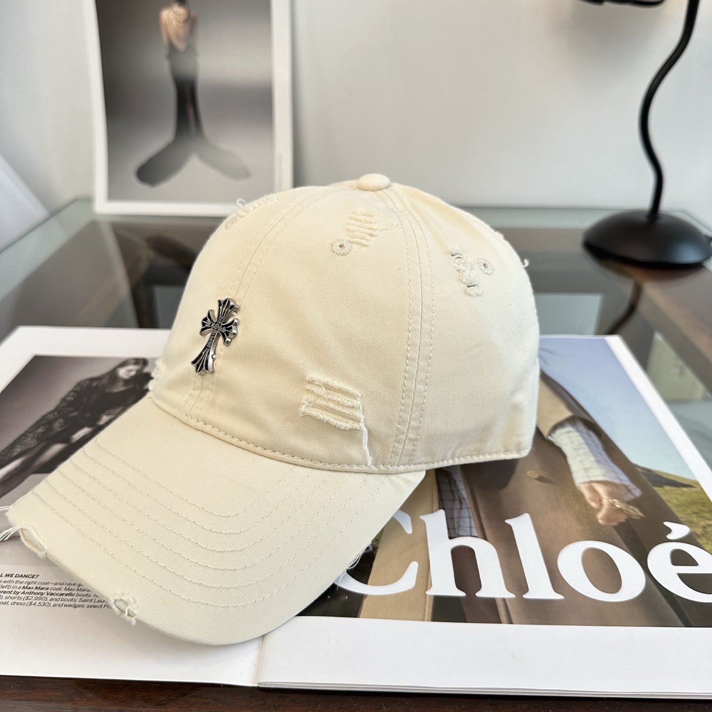 Chrome hearts 克罗心 新款十字架 高品质棒球帽，高端定制版！网红时尚博主同款！墙裂推荐！质