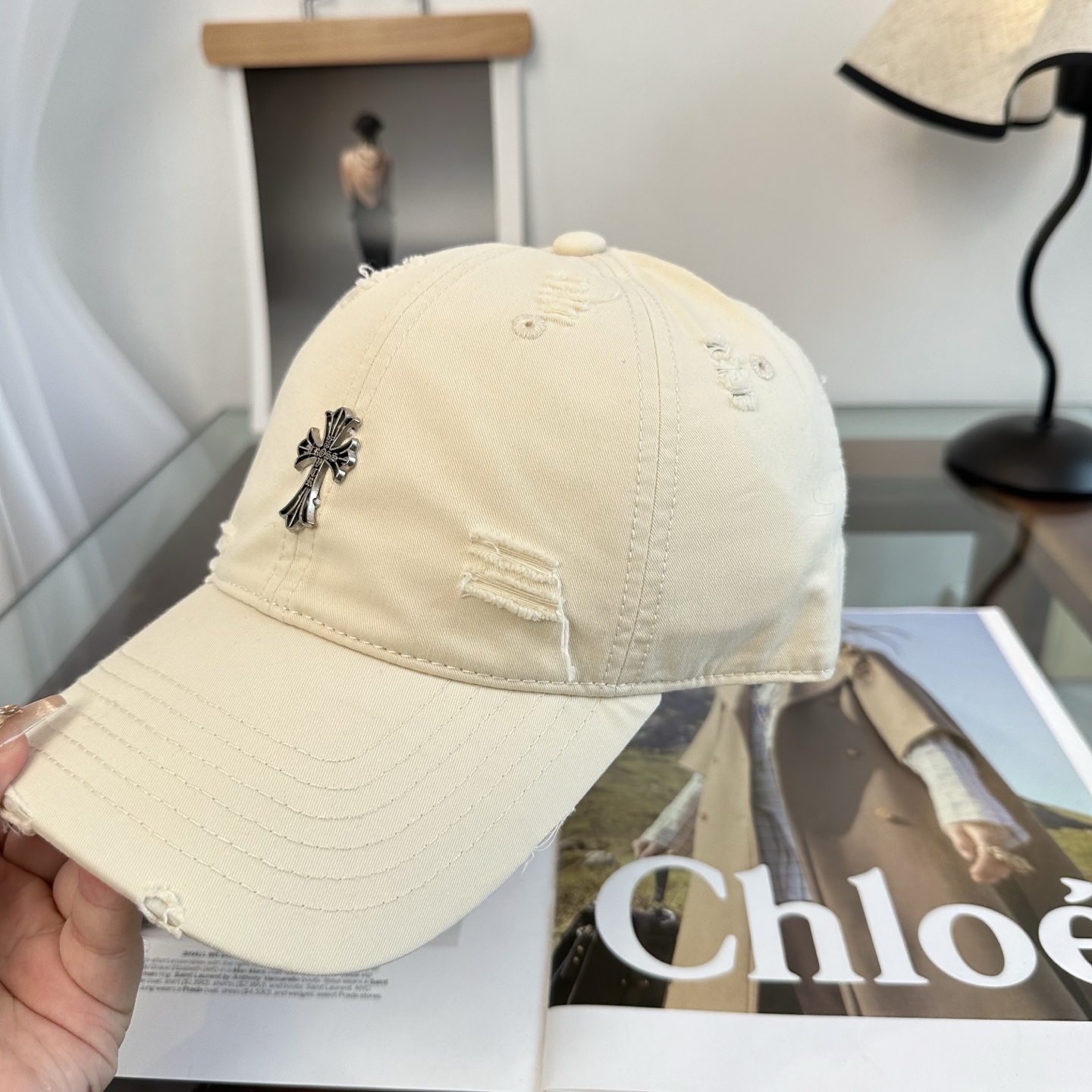 Chrome hearts 克罗心 新款十字架 高品质棒球帽，高端定制版！网红时尚博主同款！墙裂推荐！质