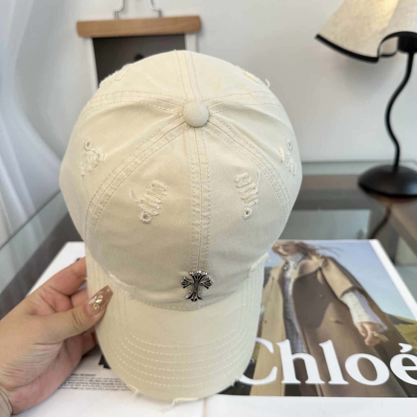Chrome hearts 克罗心 新款十字架 高品质棒球帽，高端定制版！网红时尚博主同款！墙裂推荐！质