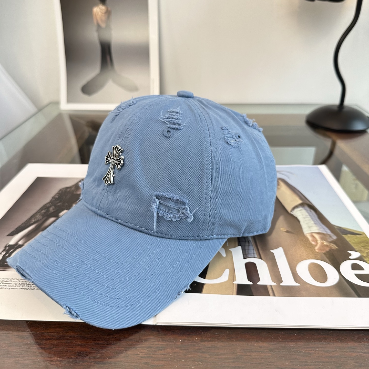 Chrome hearts 克罗心 新款十字架 高品质棒球帽，高端定制版！网红时尚博主同款！墙裂推荐！质