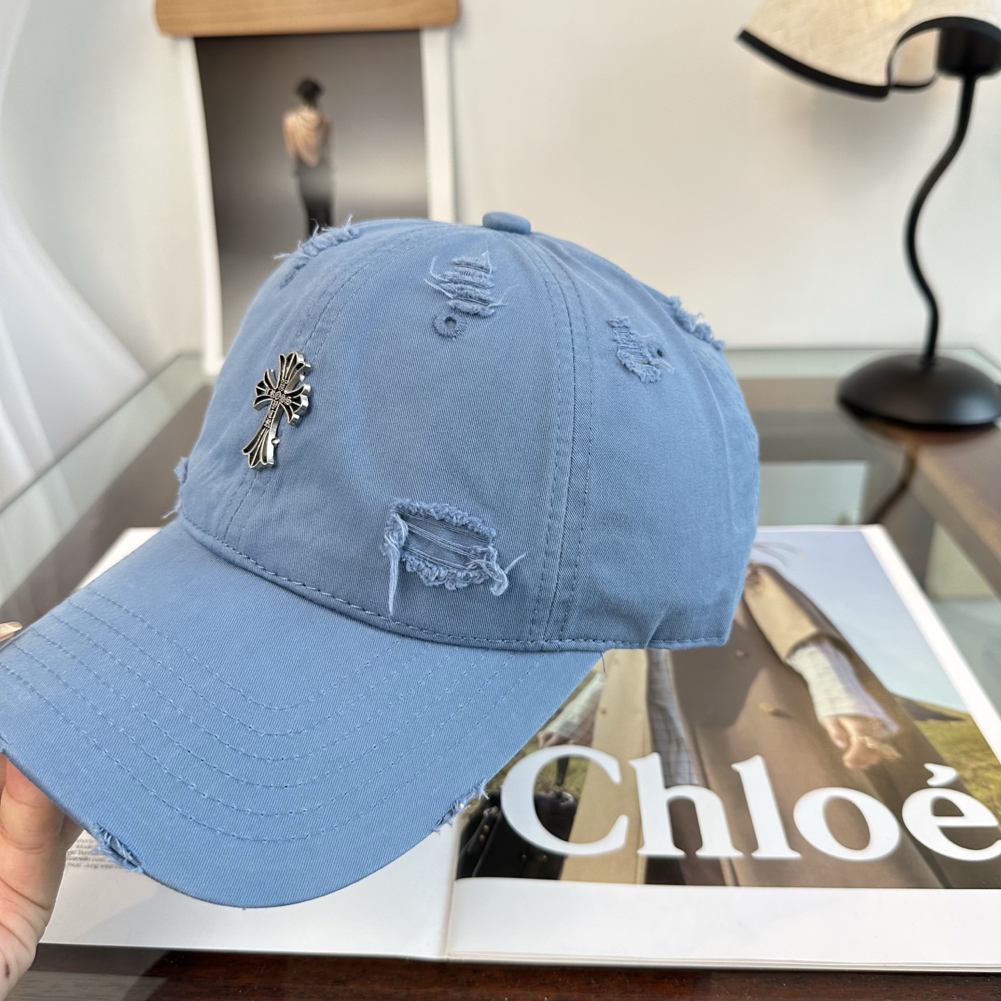 Chrome hearts 克罗心 新款十字架 高品质棒球帽，高端定制版！网红时尚博主同款！墙裂推荐！质
