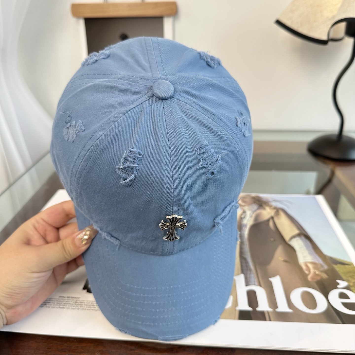 Chrome hearts 克罗心 新款十字架 高品质棒球帽，高端定制版！网红时尚博主同款！墙裂推荐！质